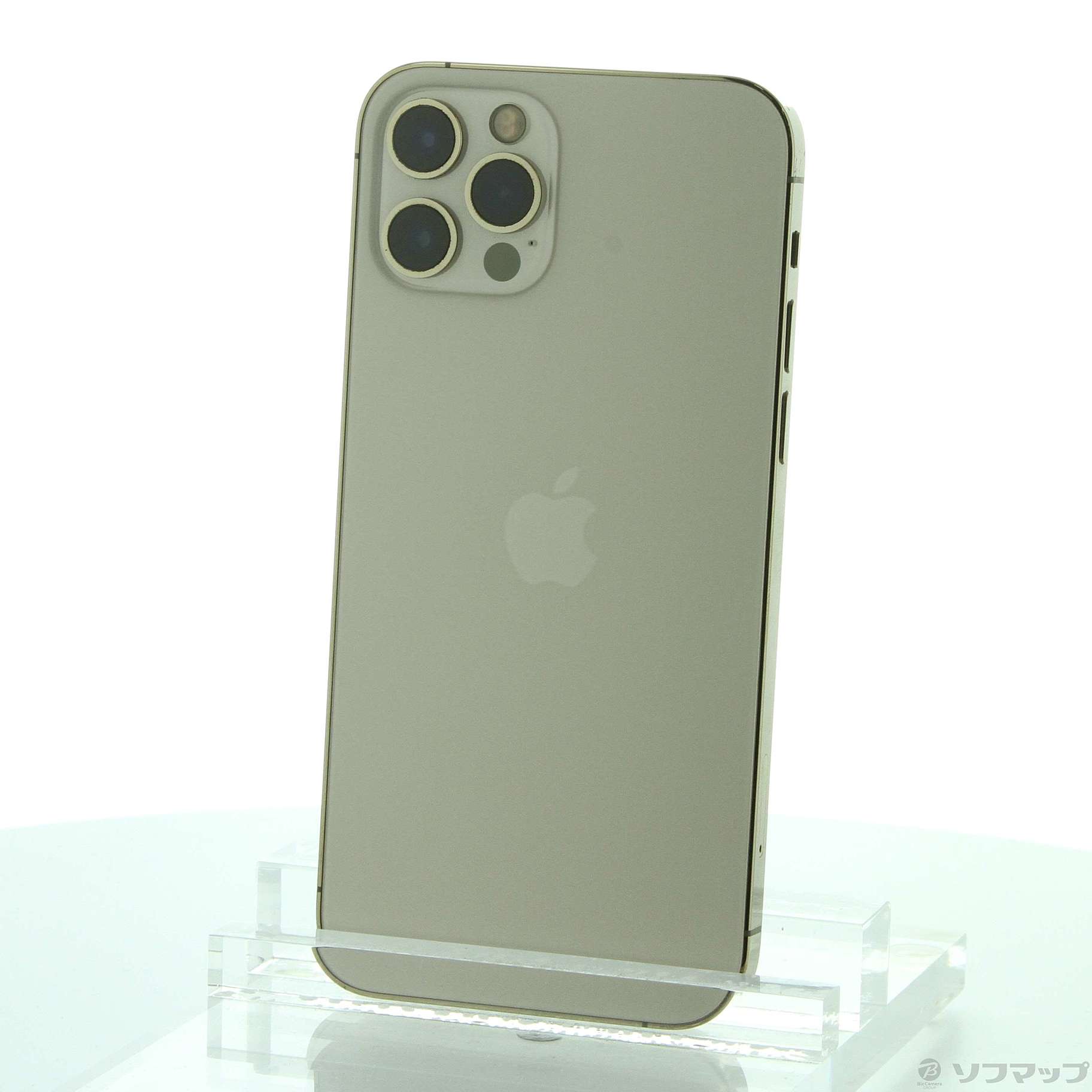 (中古)Apple iPhone12 Pro 128GB ゴールド MGM73J/A SIMフリー(348-ud)