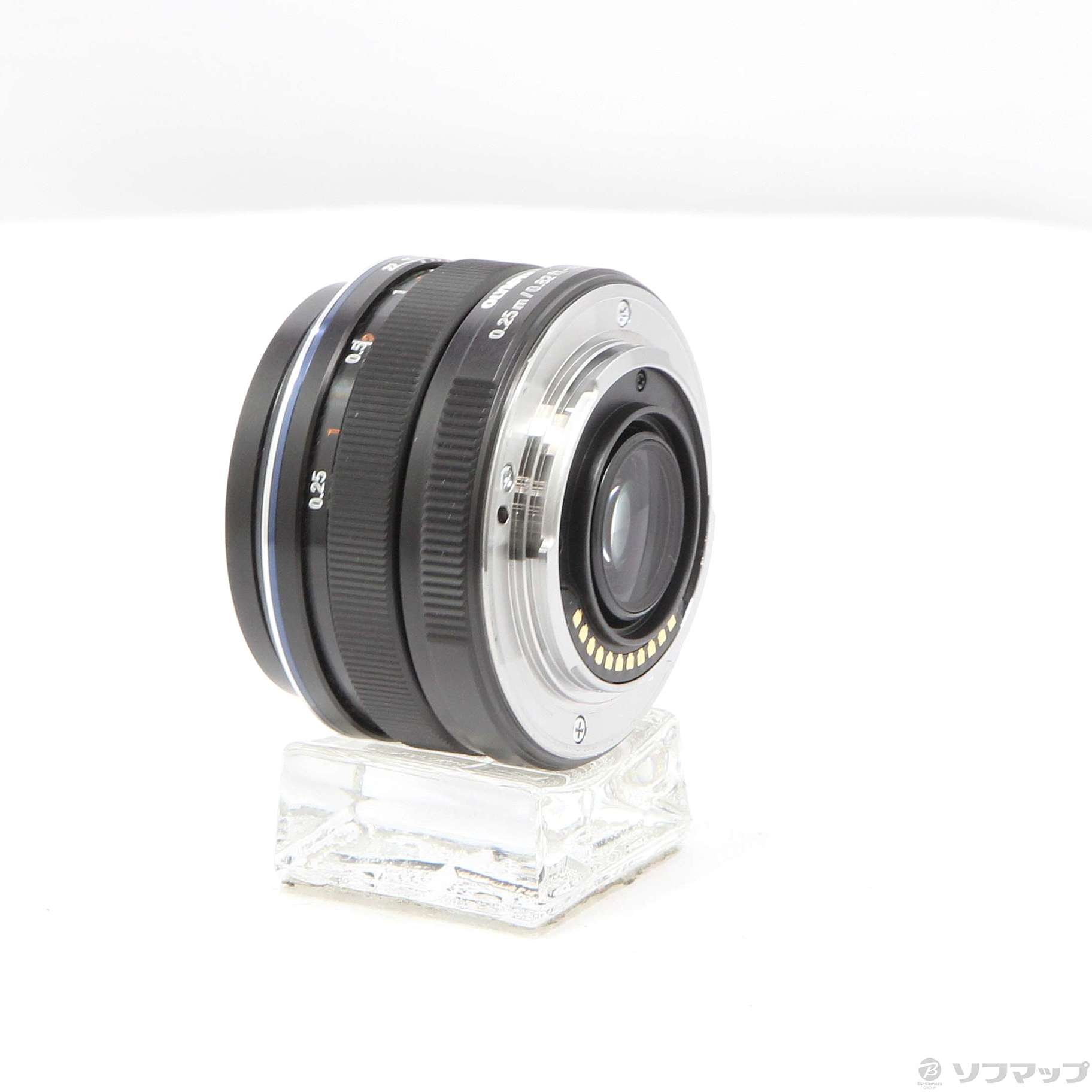 中古】M.ZUIKO DIGITAL 17mm F1.8 ブラック μ4／3 [2133051501719