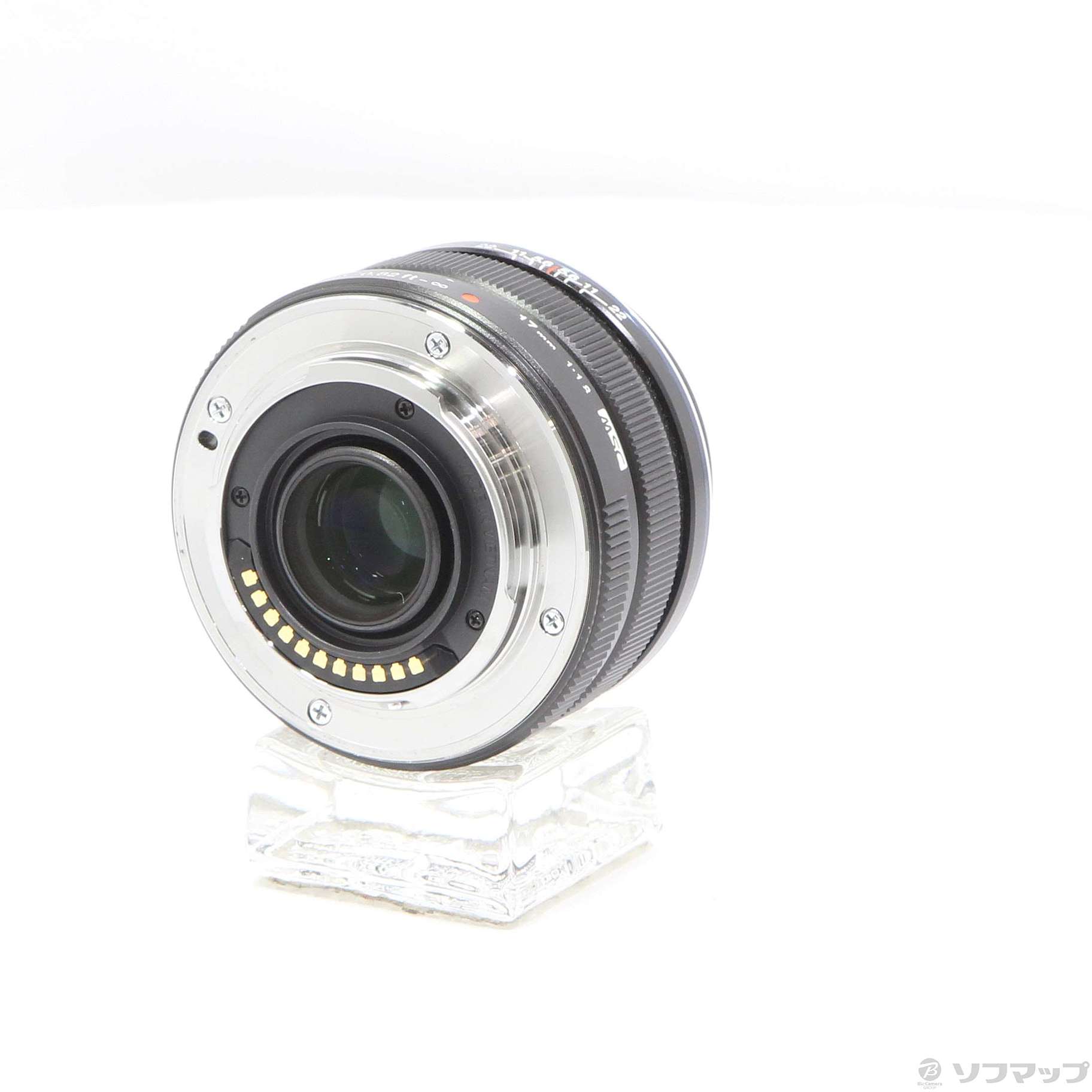 中古】M.ZUIKO DIGITAL 17mm F1.8 ブラック μ4／3 [2133051501719