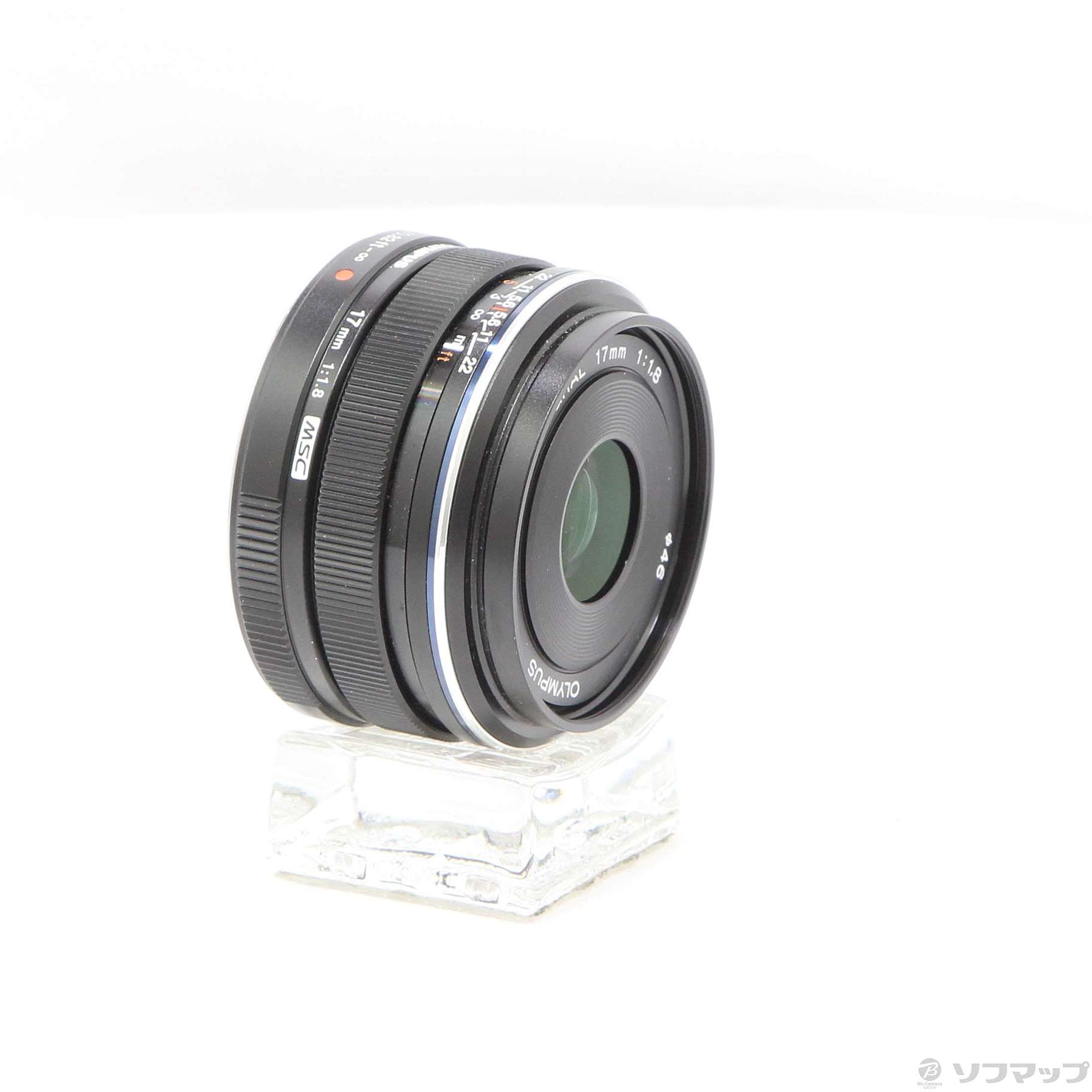 中古】M.ZUIKO DIGITAL 17mm F1.8 ブラック μ4／3 [2133051501719