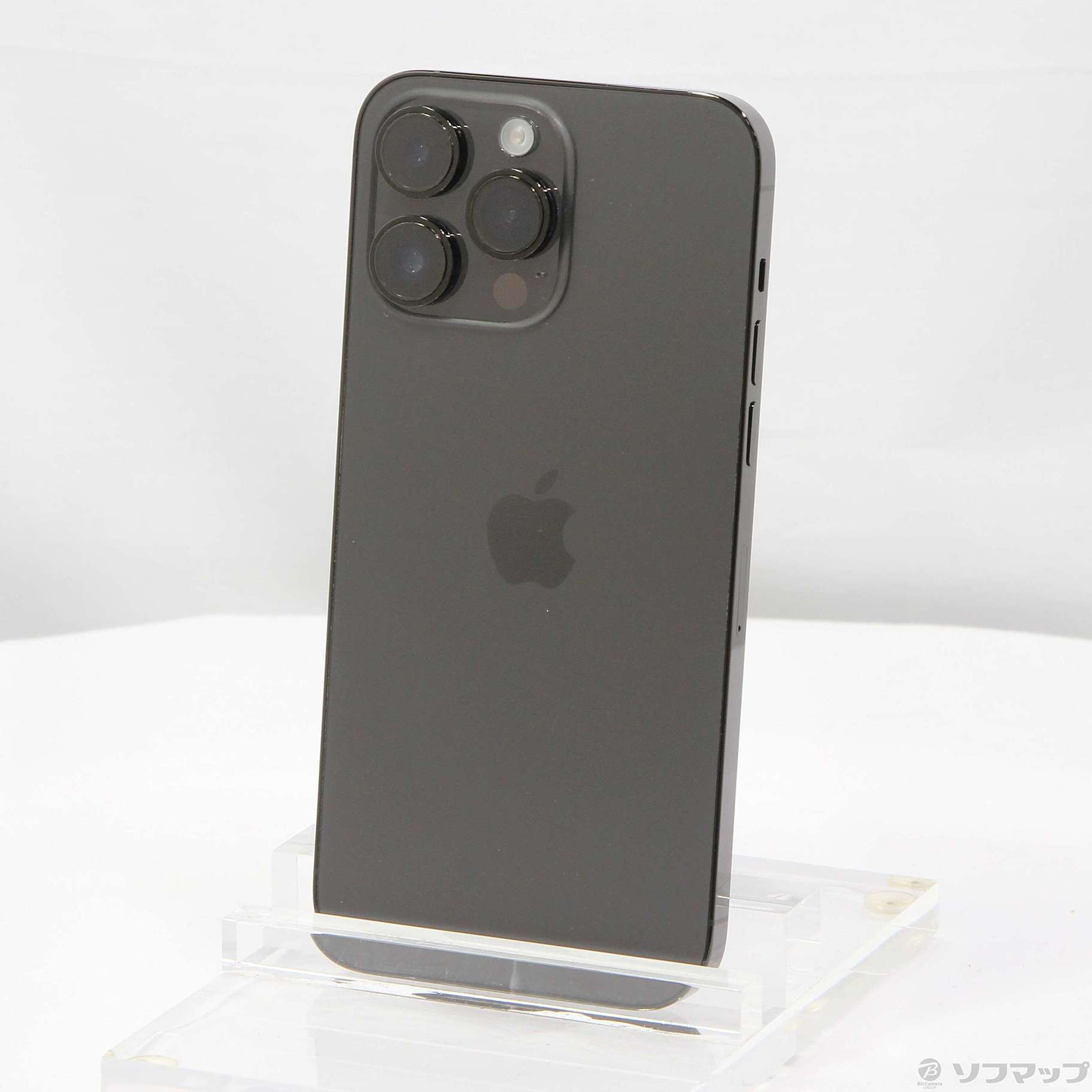 中古】iPhone14 Pro Max 1TB スペースブラック MQ9K3J／A SIMフリー 