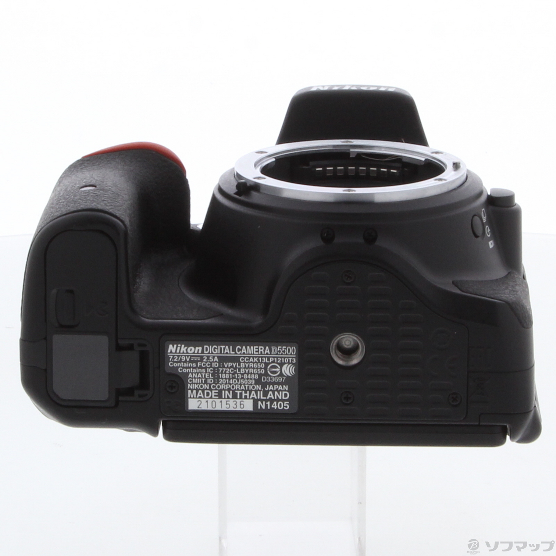 中古】NIKON D5500 ダブルズームキット ブラック [2133051501979] - リコレ！|ビックカメラグループ  ソフマップの中古通販サイト