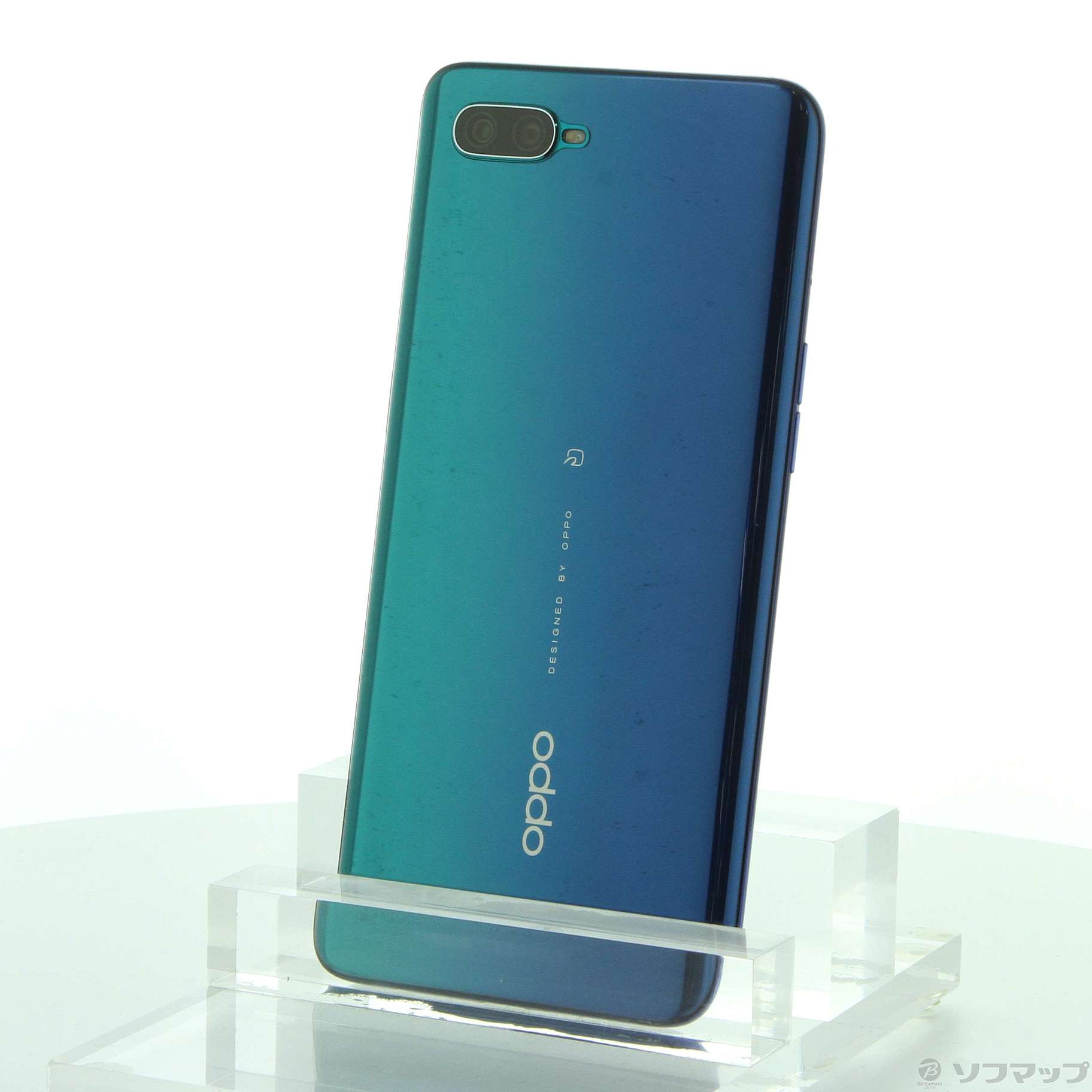 スマートフォン/携帯電話【美品】OPPO Reno A  128GB SIMフリー スマホ　ブルー