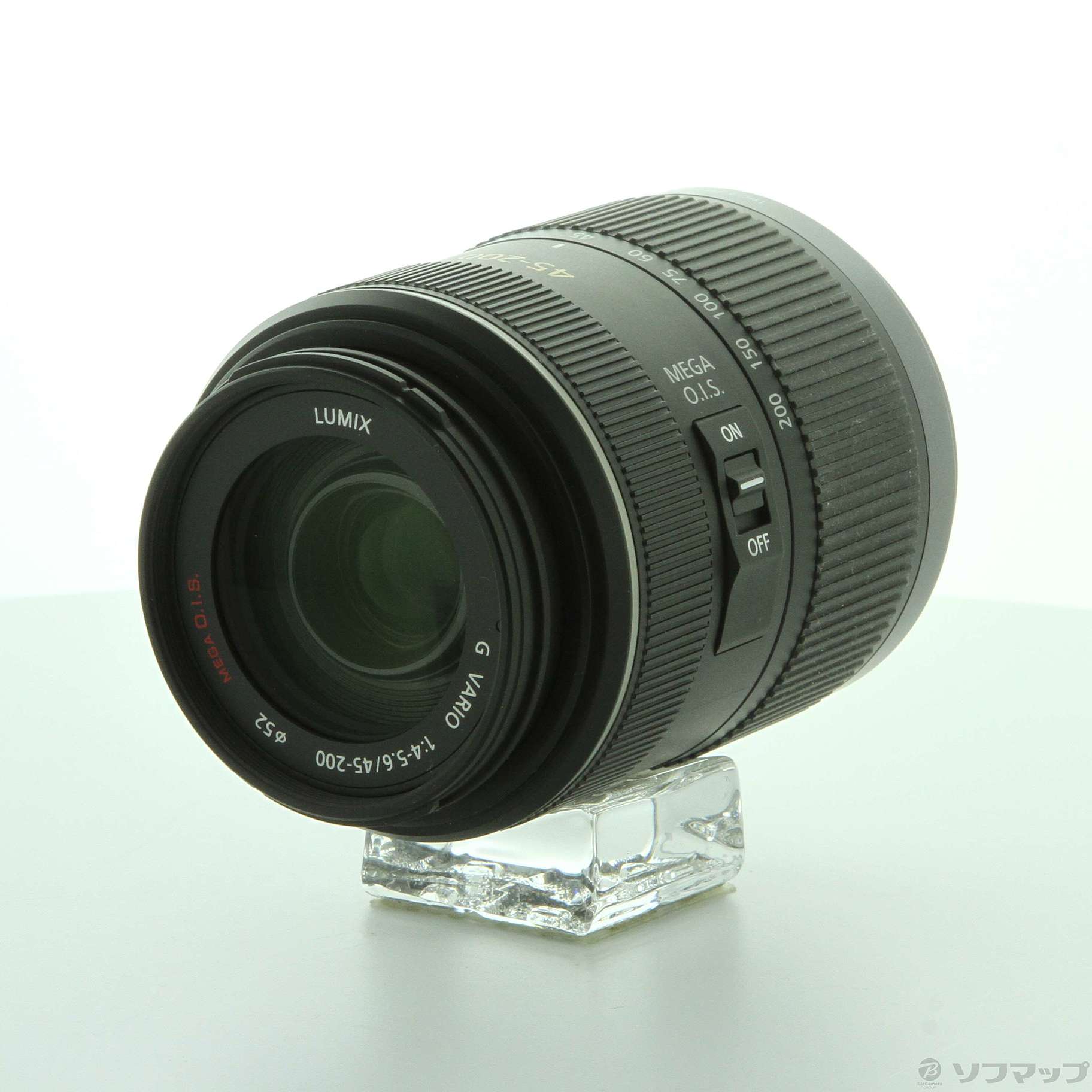 中古】LUMIX G Vario 45-200mm F4-5.6 H-FS045200 レンズ μ4／3 ...