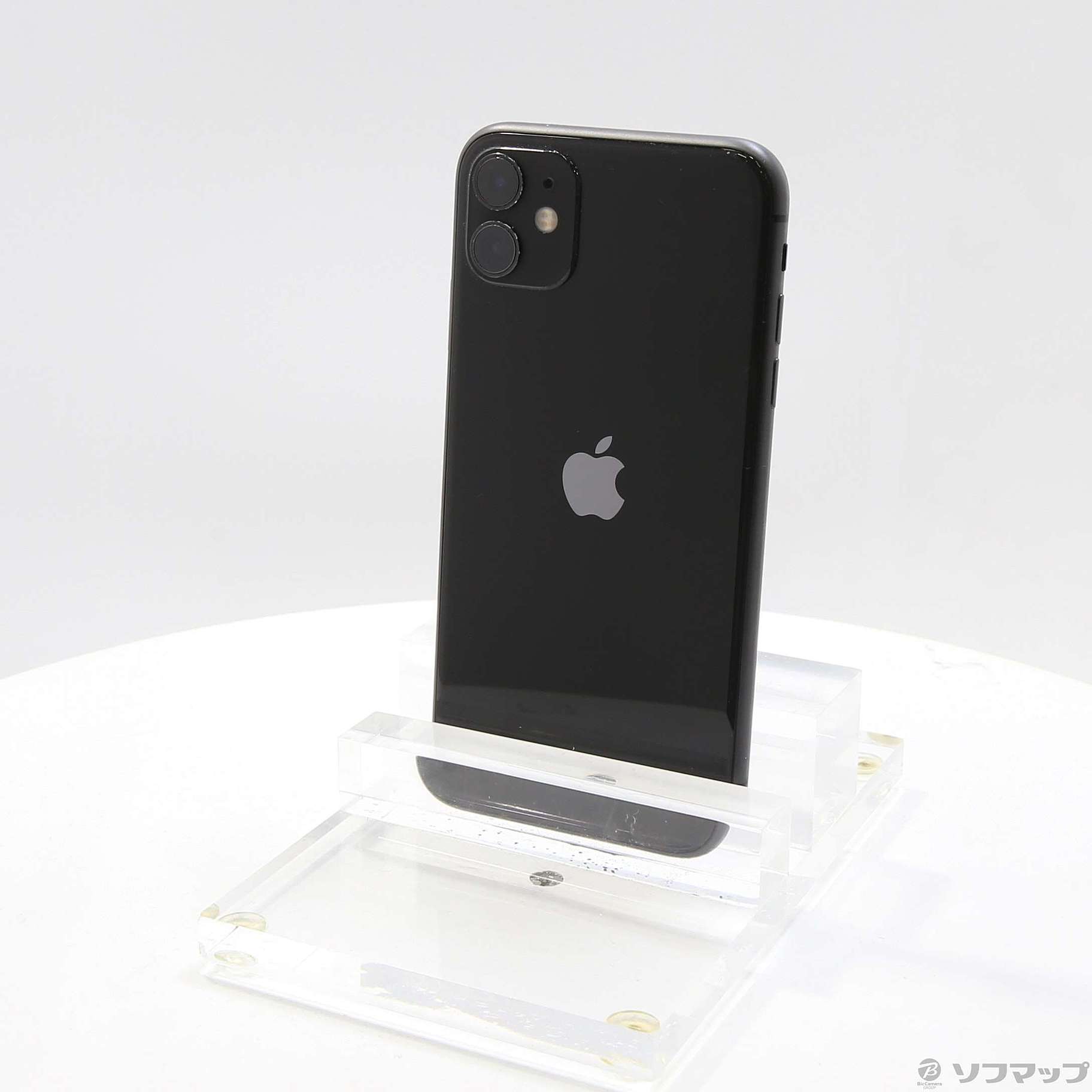 中古】iPhone11 64GB ブラック MWLT2J／A SIMフリー [2133051508220