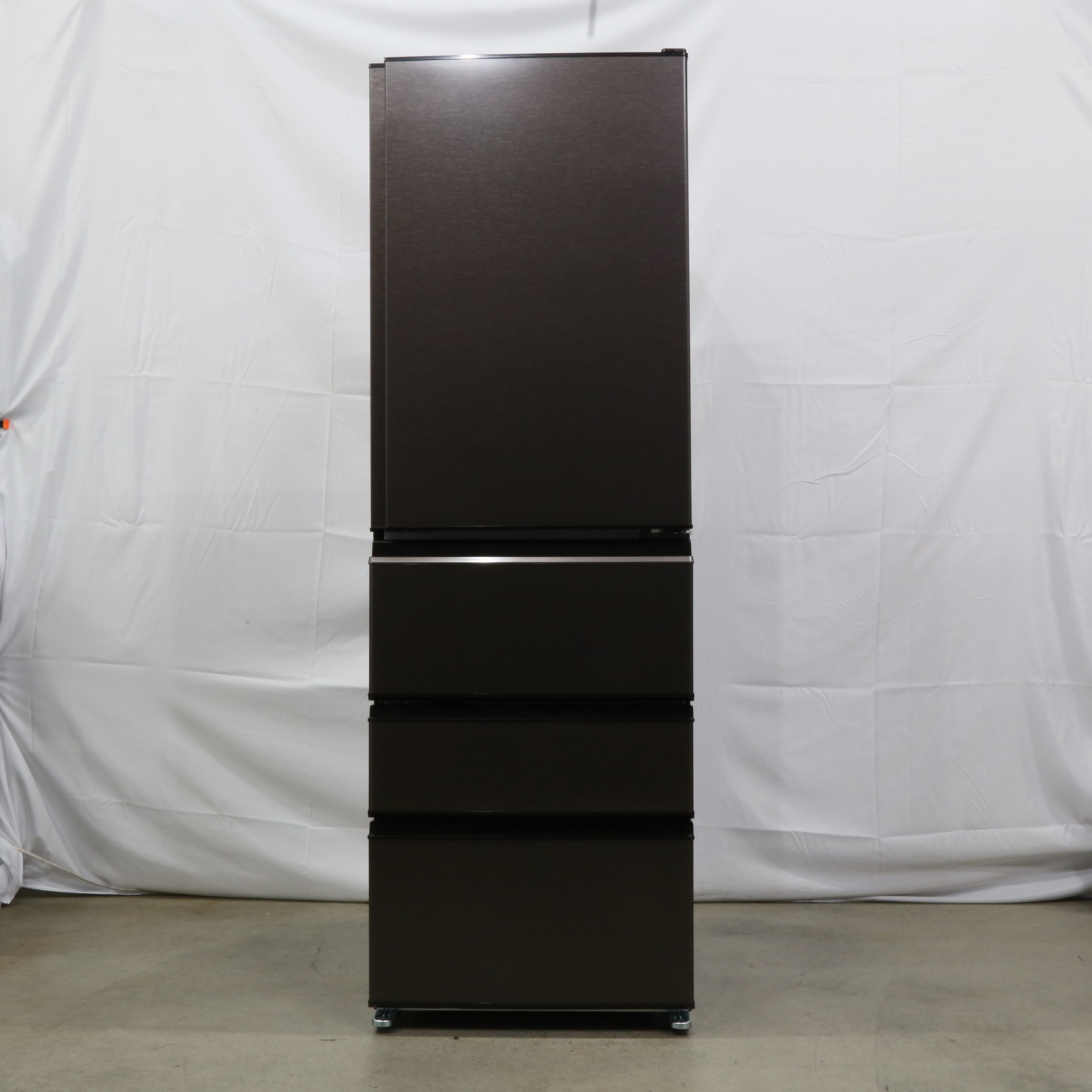 中古】〔展示品〕 冷蔵庫 ダークブラウン MR-N40H-T [幅60cm 中古】〔展示品〕 冷蔵庫 ダークブラウン MR-N40H-T [幅60cm