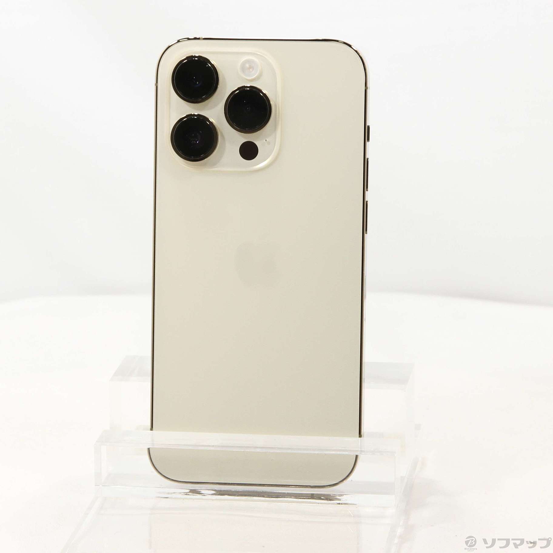 中古】iPhone14 Pro 128GB ゴールド MQ073J／A SIMフリー