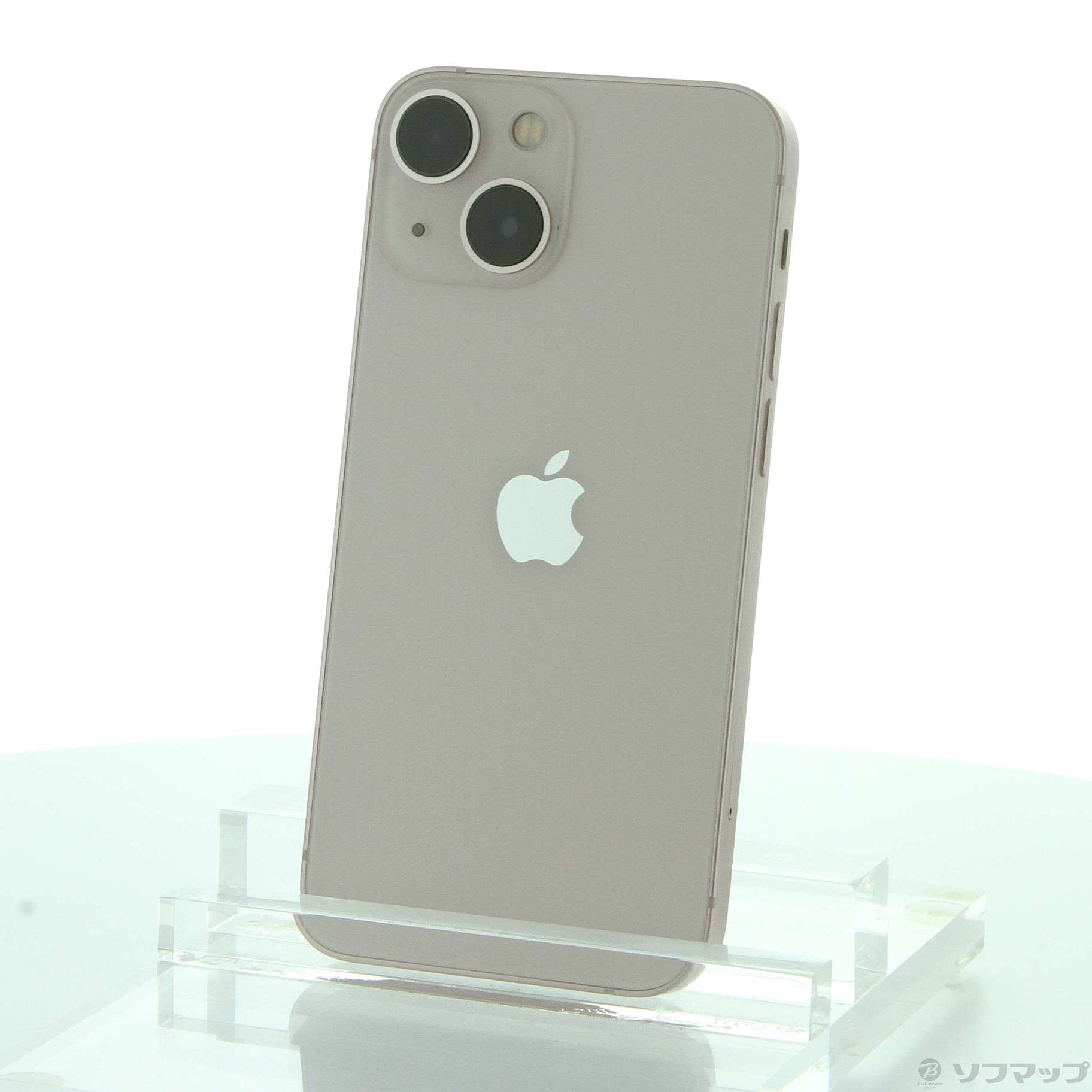 (中古)Apple iPhone13 mini 128GB ピンク MLJF3J/A SIMフリー(384-ud)