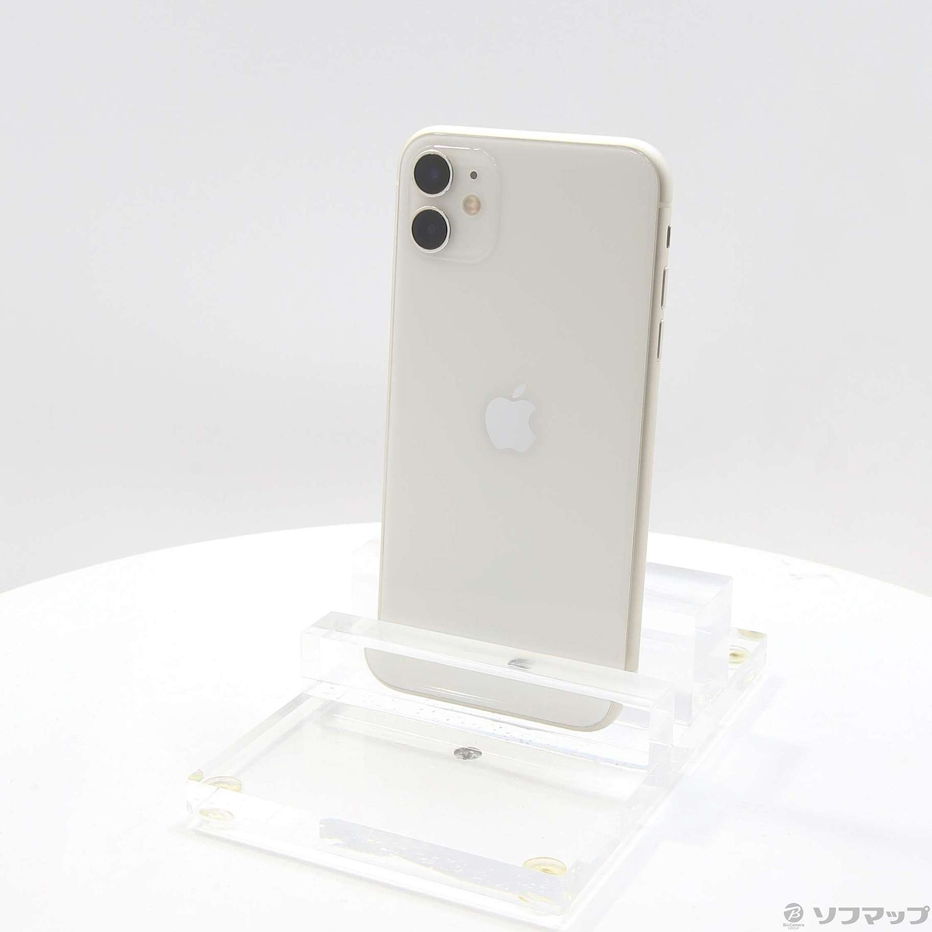 中古】iPhone11 128GB ホワイト MWM22J／A SIMフリー [2133051512951