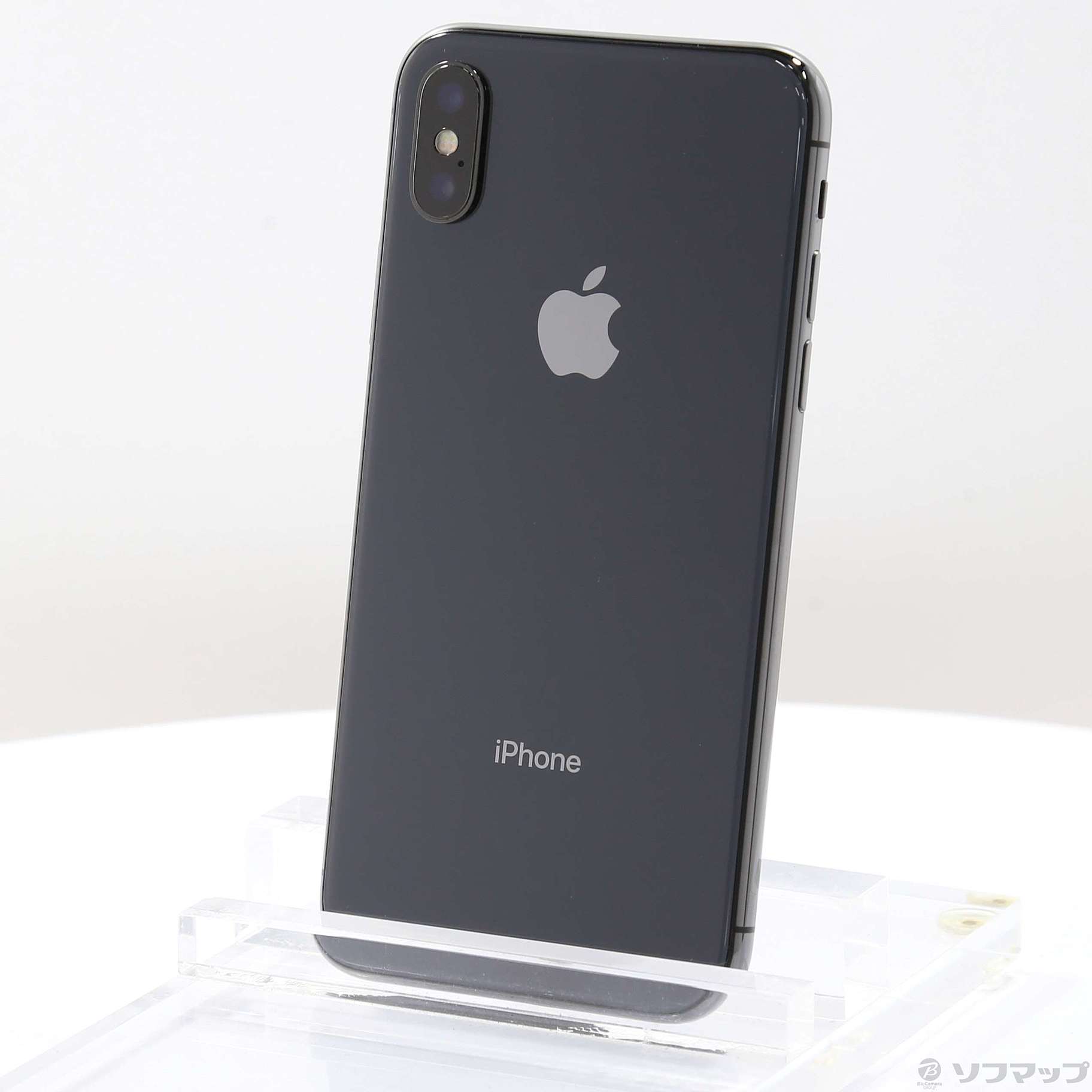 中古】iPhoneX 64GB スペースグレイ MQAX2J／A SIMフリー