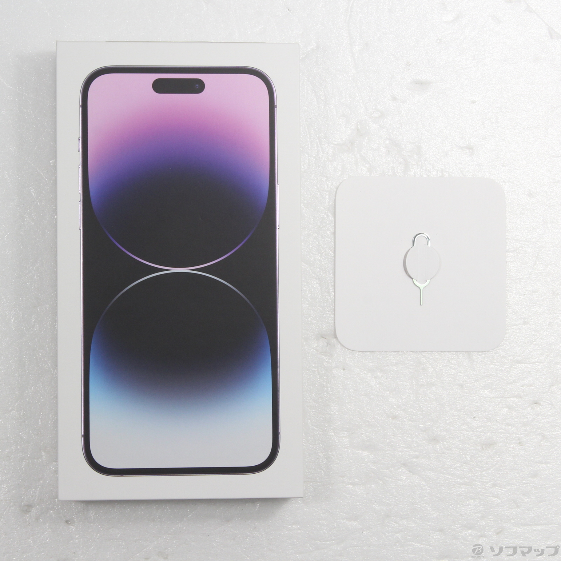 美品Apple iPhone 14 Pro MAX 512パープル SIMフリ 中古】iPhone14 Pro Max 512GB ディープパープル MQ9J3J／A SIMフリー