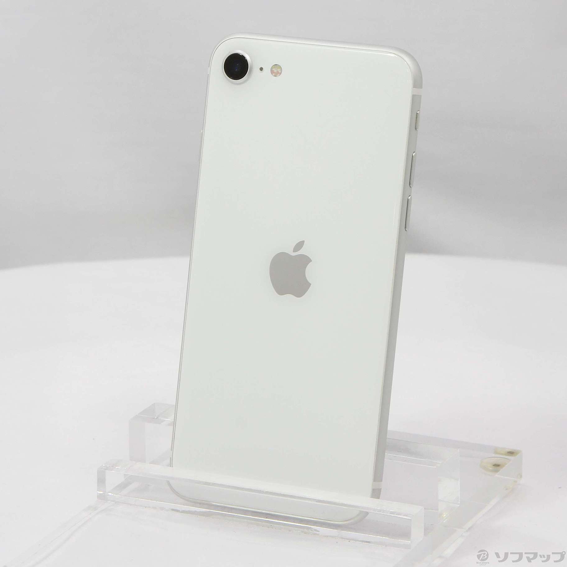 中古】iPhone SE 第2世代 128GB ホワイト MXD12J／A SIMフリー