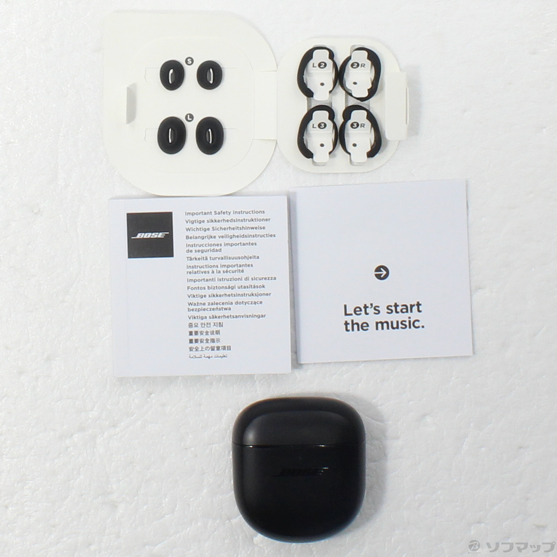 中古】セール対象品 Bose QuietComfort Earbuds II トリプルブラック