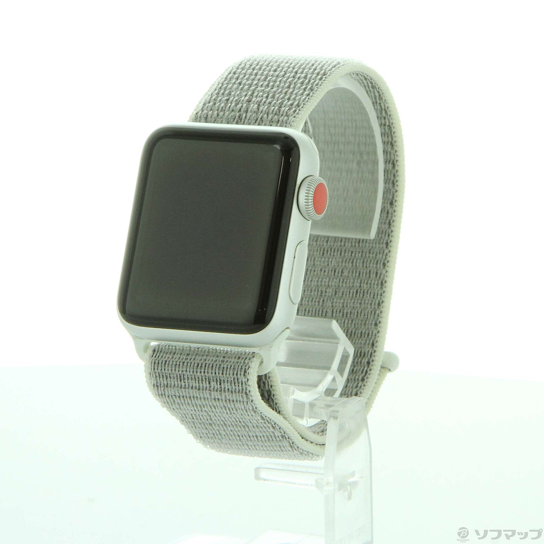 Apple Watch Series 3 GPS + Cellular 38mm シルバーアルミニウムケース シーシェルスポーツループ