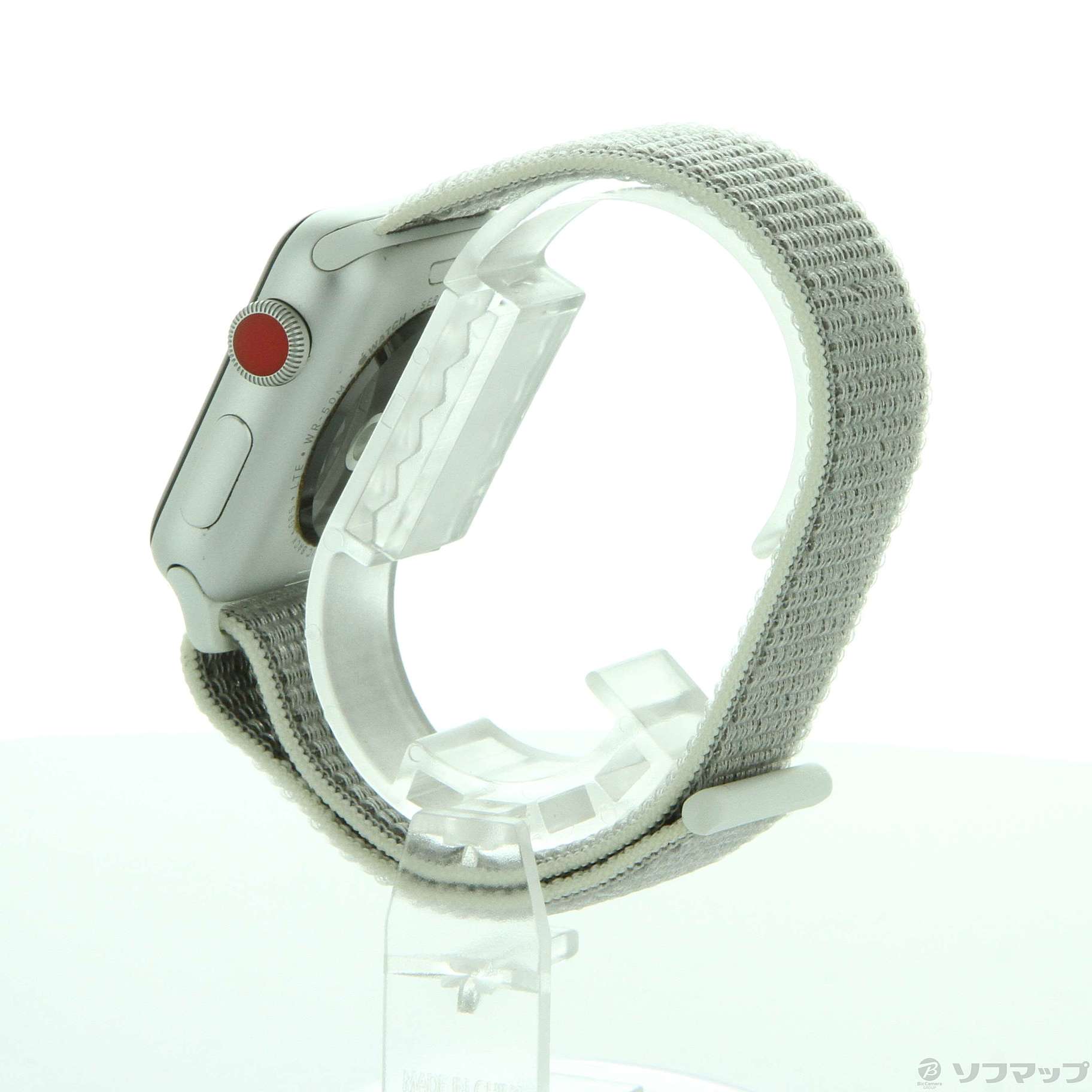 Apple Watch Series 3 GPS + Cellular 38mm シルバーアルミニウムケース シーシェルスポーツループ