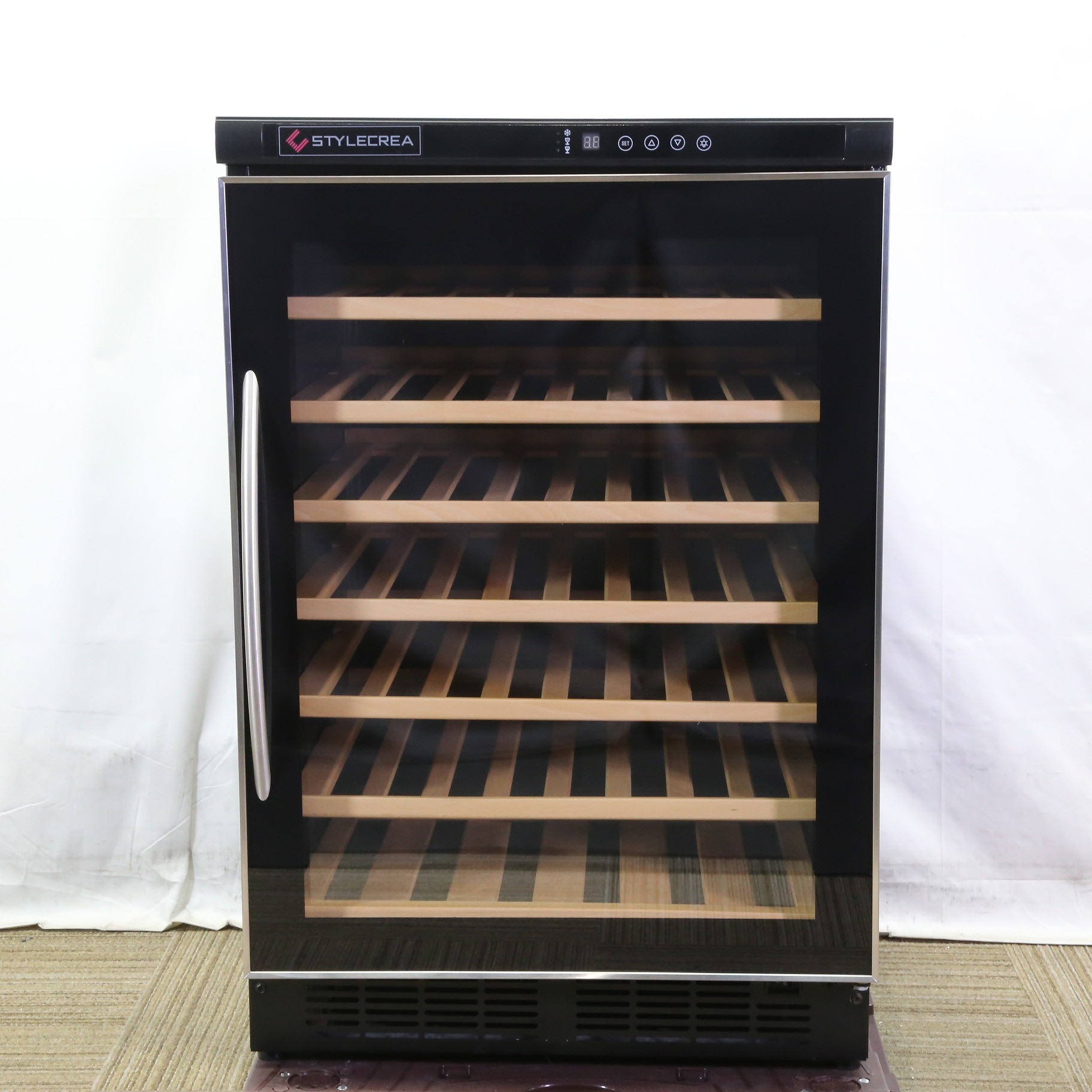 中古】〔展示品〕 ワインセラー Mシリーズ SC-54 ［54本 ／右開き