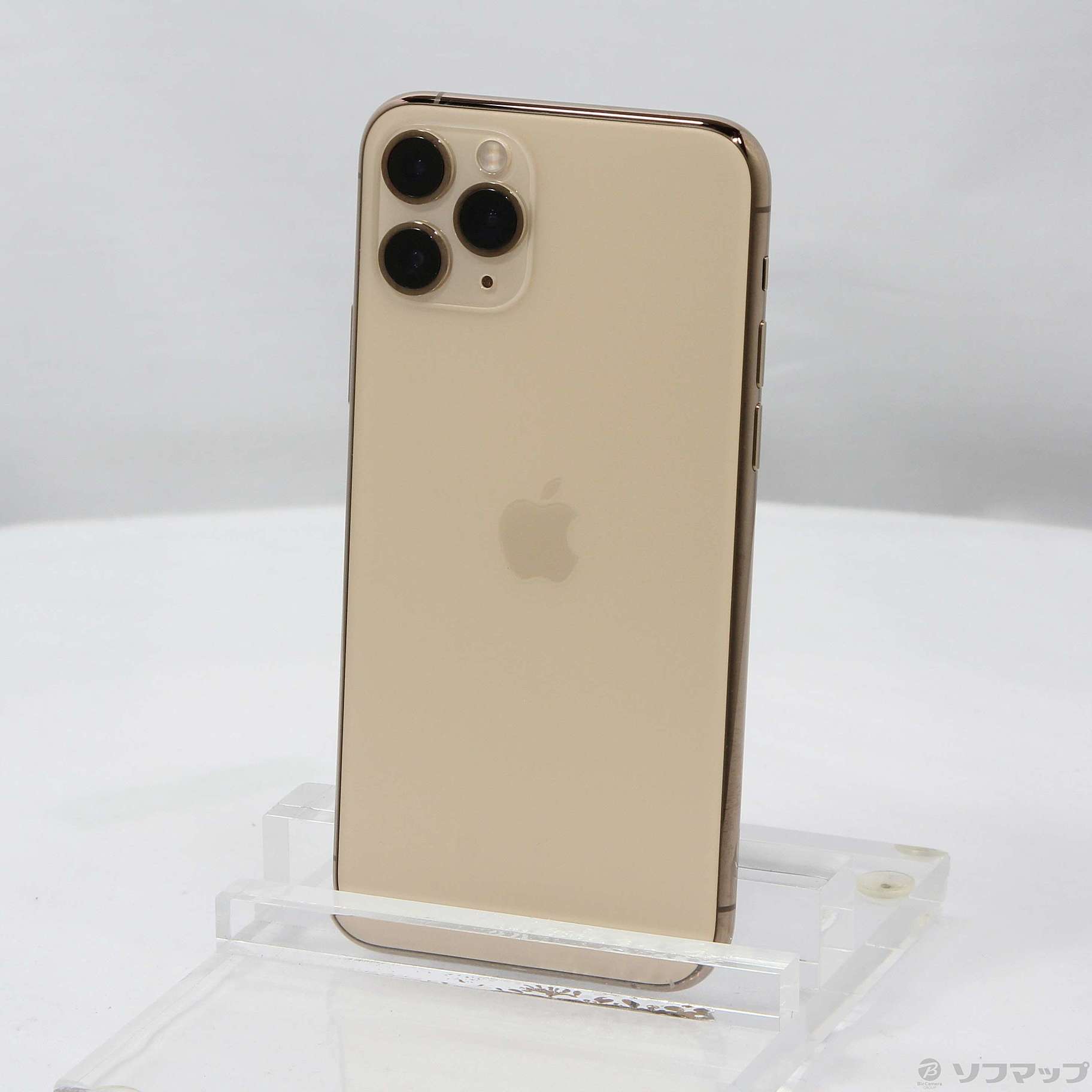 (中古)Apple iPhone11 Pro 256GB ゴールド MWC92J/A SIMフリー(220-ud)
