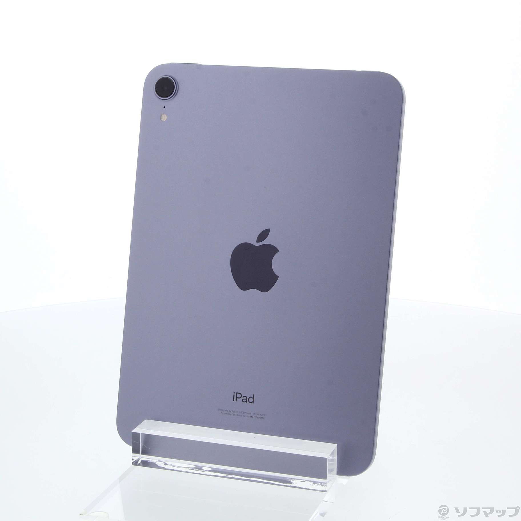 中古】iPad mini 第6世代 64GB パープル MK7R3J／A Wi-Fi