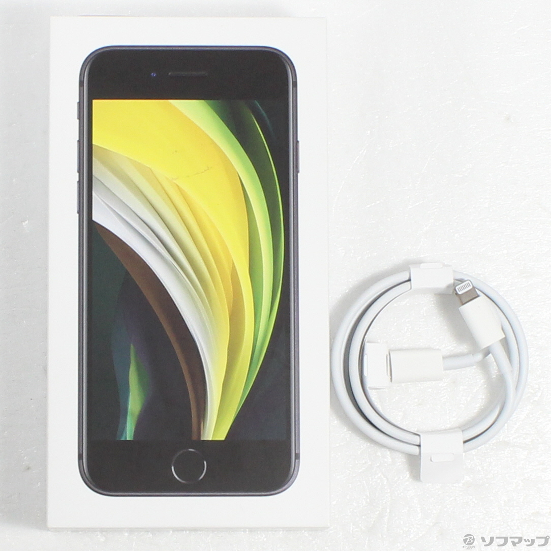 中古】iPhone SE 第2世代 64GB ブラック MHGP3J／A SIMフリー