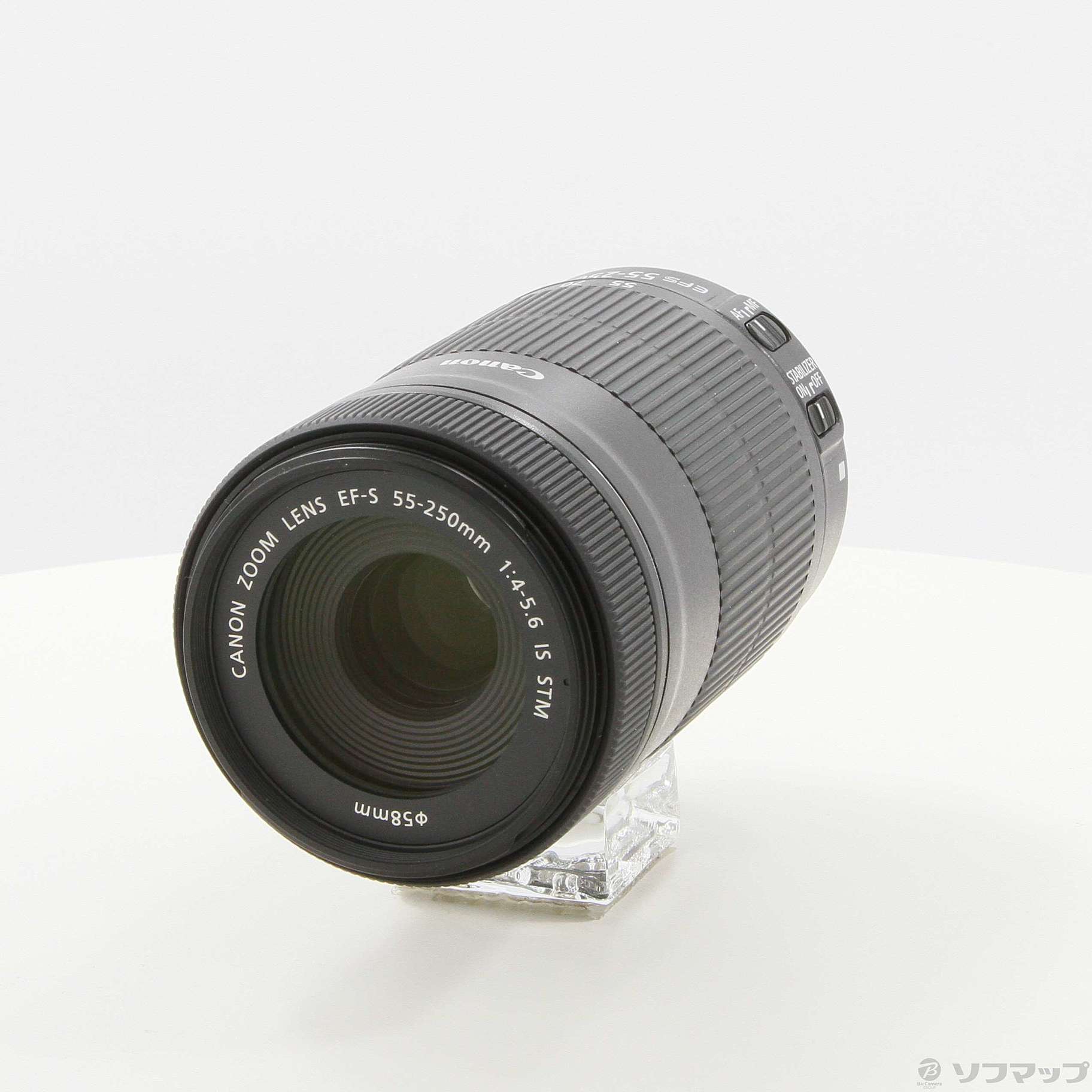 中古品〕 Canon EF-S 55-250mm F4-5.6 IS STM (レンズ)｜の通販は