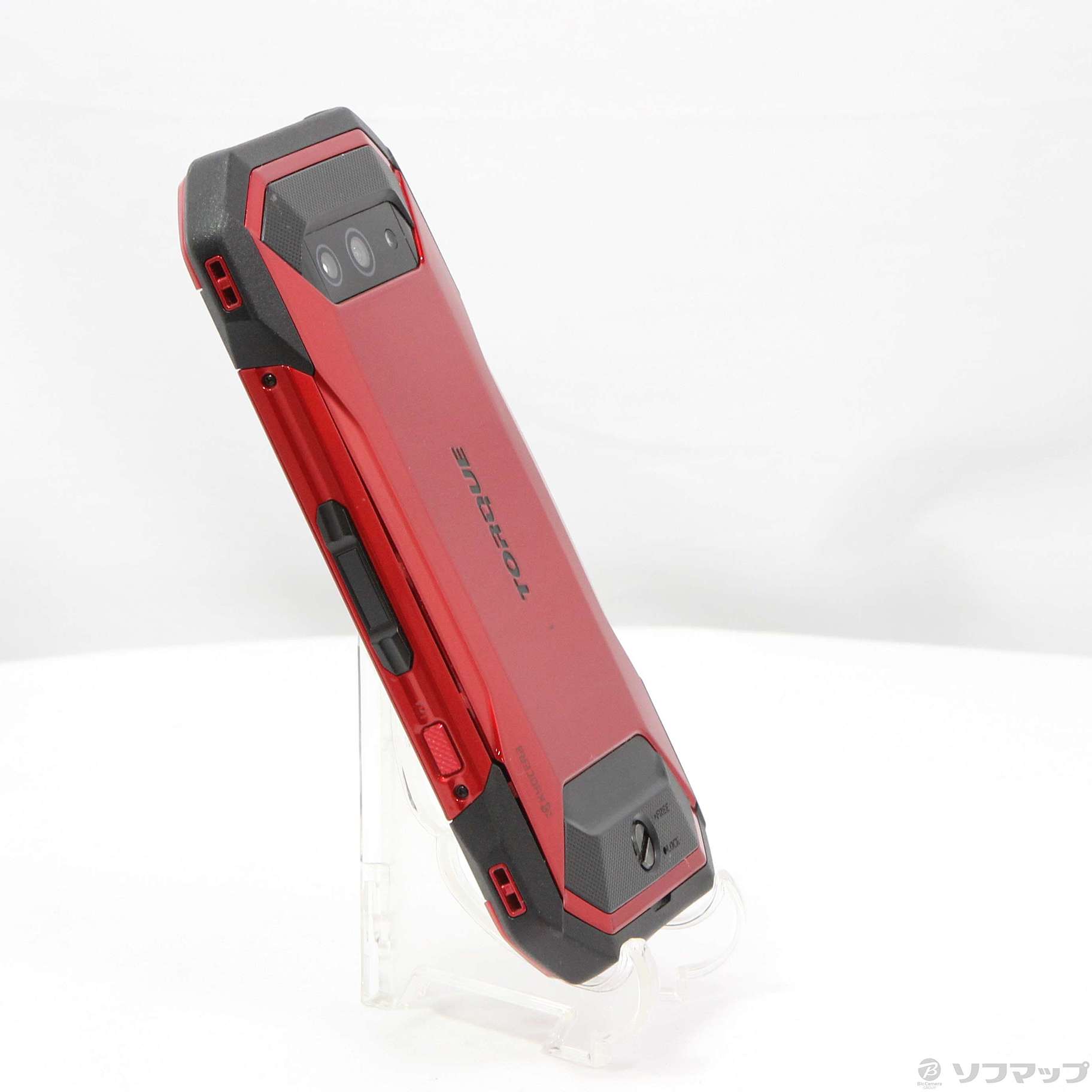 中古】TORQUE 5G 128GB レッド KYG01 auロック解除SIMフリー