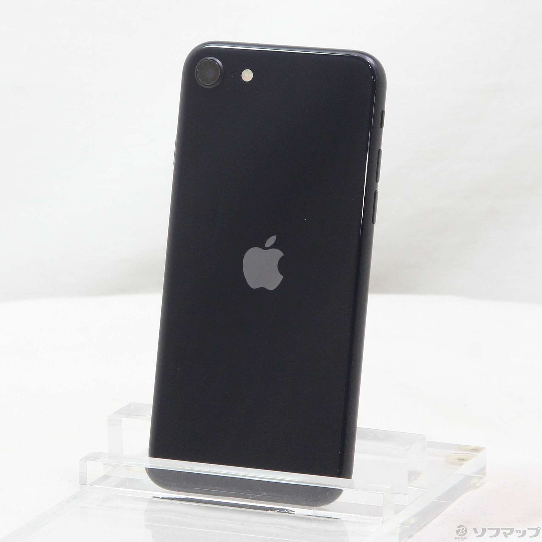 中古】iPhone SE 第3世代 64GB ミッドナイト MMYC3J／A SIMフリー