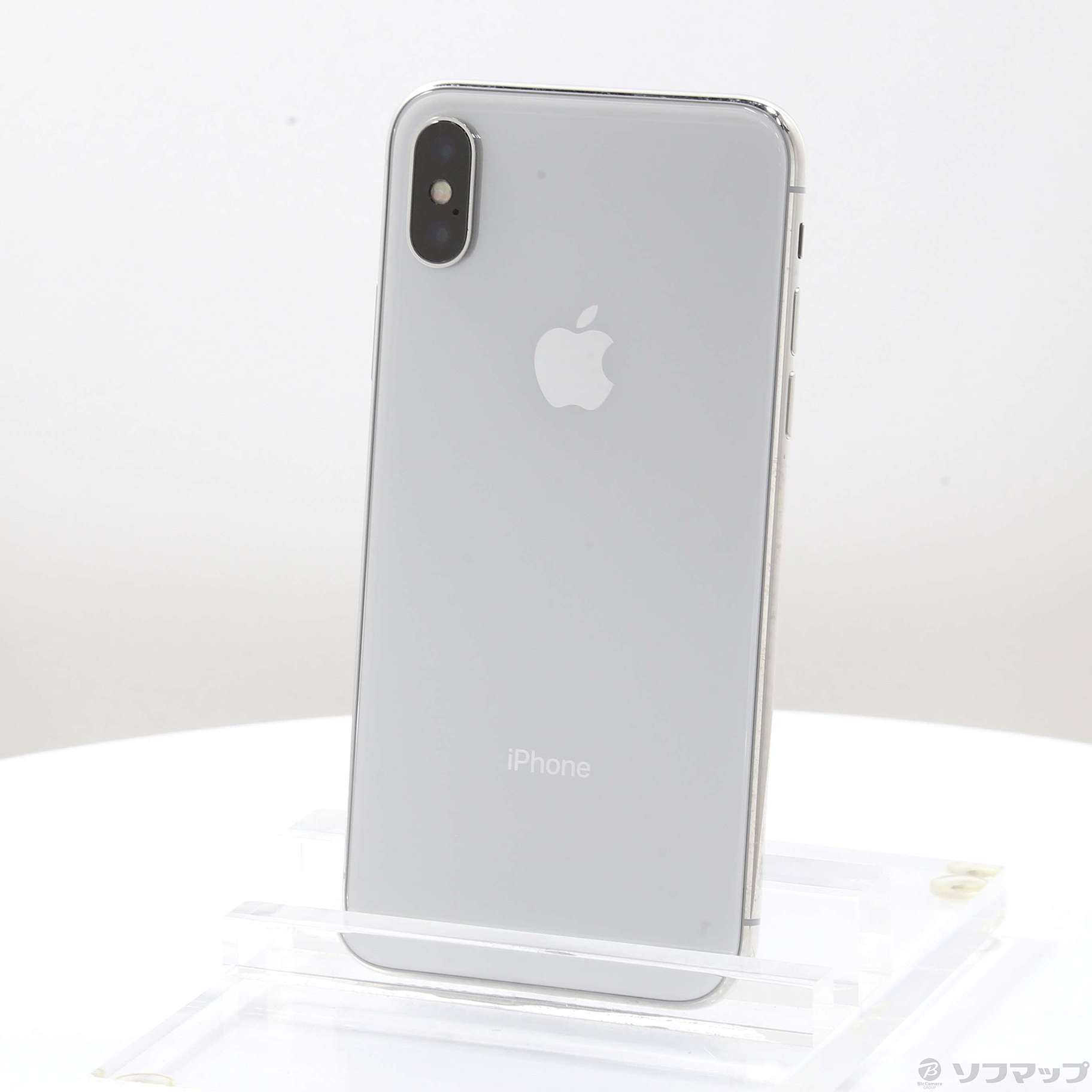 中古】iPhoneX 64GB シルバー MQAY2J／A SIMフリー