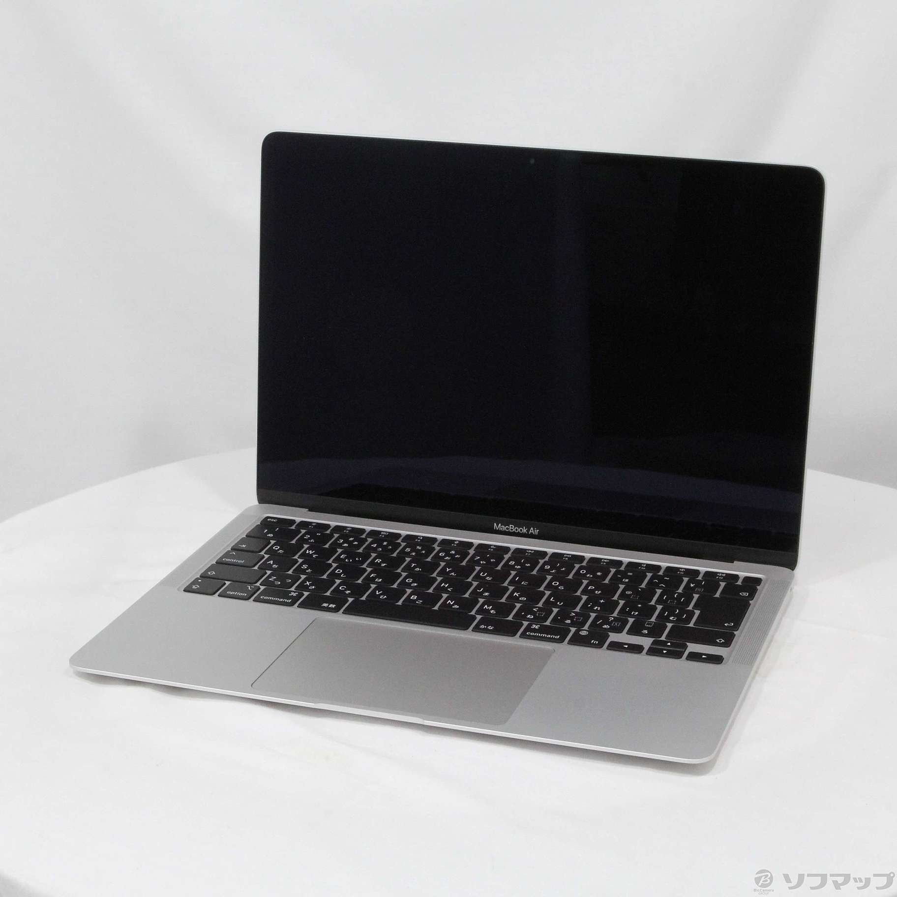 (中古)Apple MacBook Air 13.3-inch Late 2020 MGN93J/A Apple M1 8コアCPU_7コアGPU 8GB SSD256GB シルバー (12.6 Monterey)(251-ud)