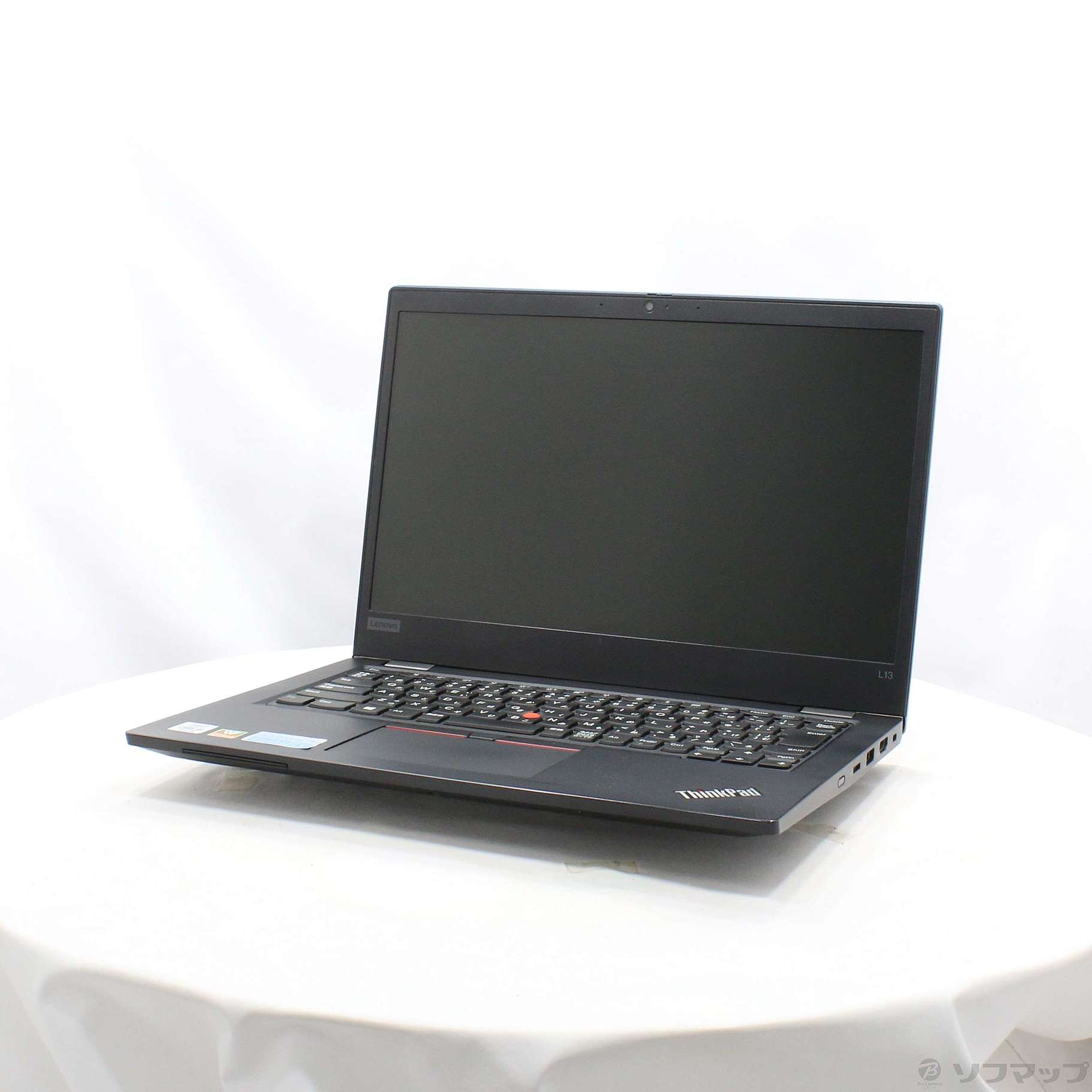 (中古)Lenovo ThinkPad L13 20R3S03U00 ブラック (Windows 10)(368-ud)