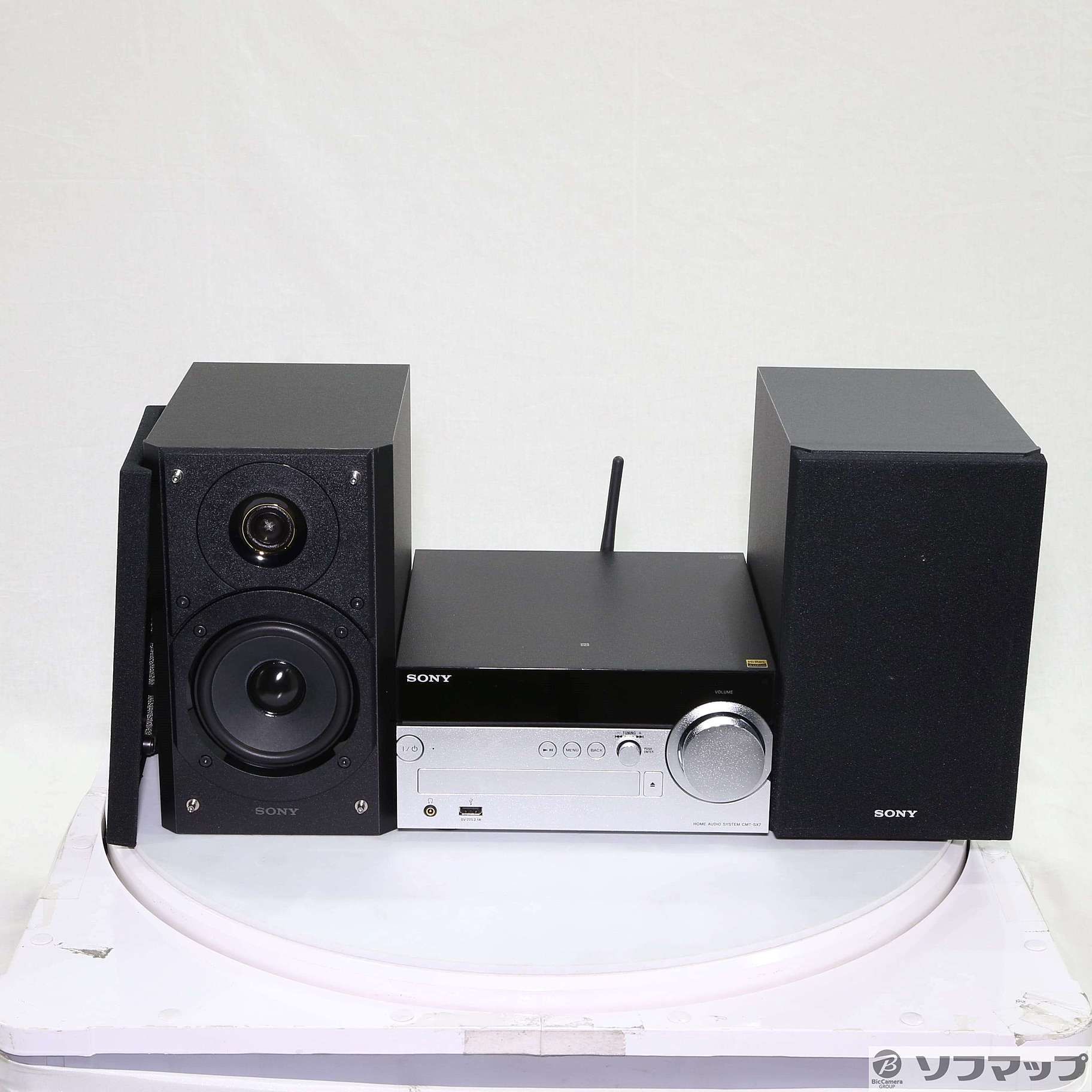 中古】CMT-SX7 CD／CD-R／RW ブラック CMTSX7 [2133051600344] - リコレ！|ビックカメラグループ  ソフマップの中古通販サイト