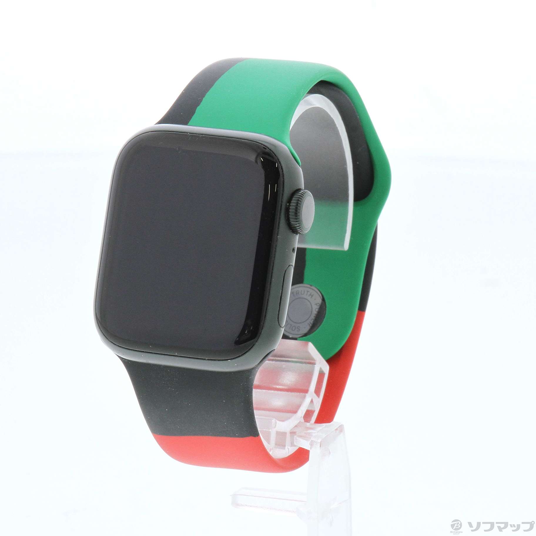 腕時計(デジタル)Apple Watch Series 7 GPS 41mm グリーン - 腕時計 