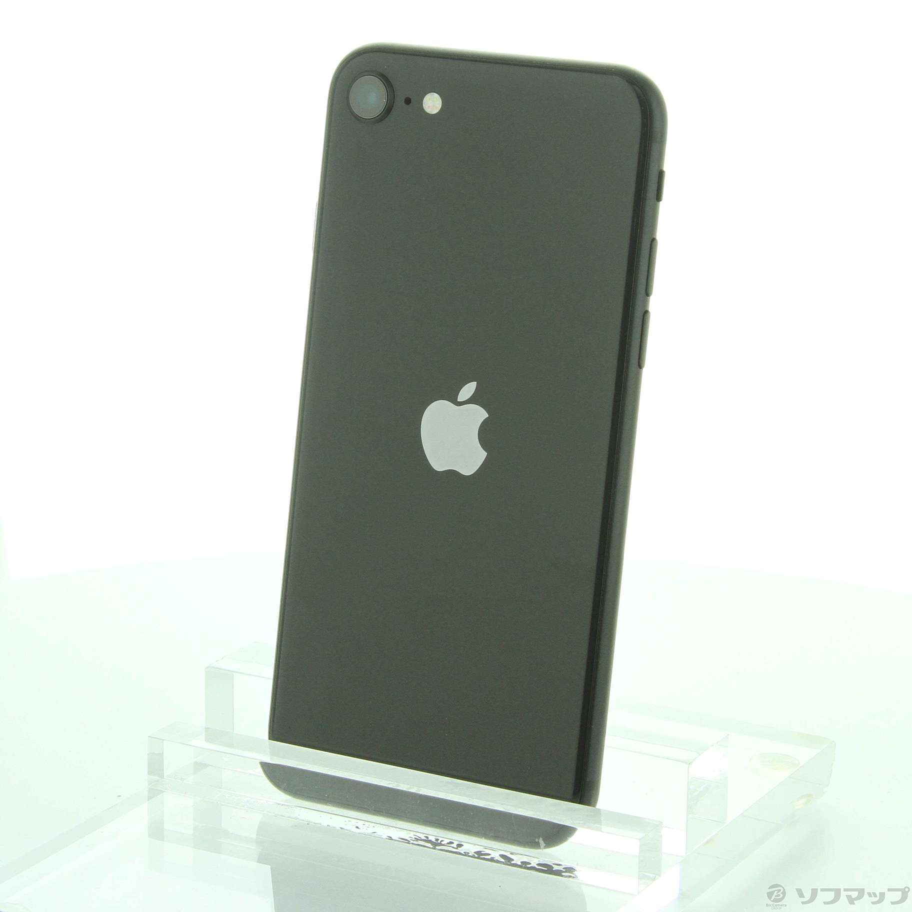 (中古)Apple iPhone SE 第2世代 64GB ブラック MX9R2J/A SIMフリー(384-ud)