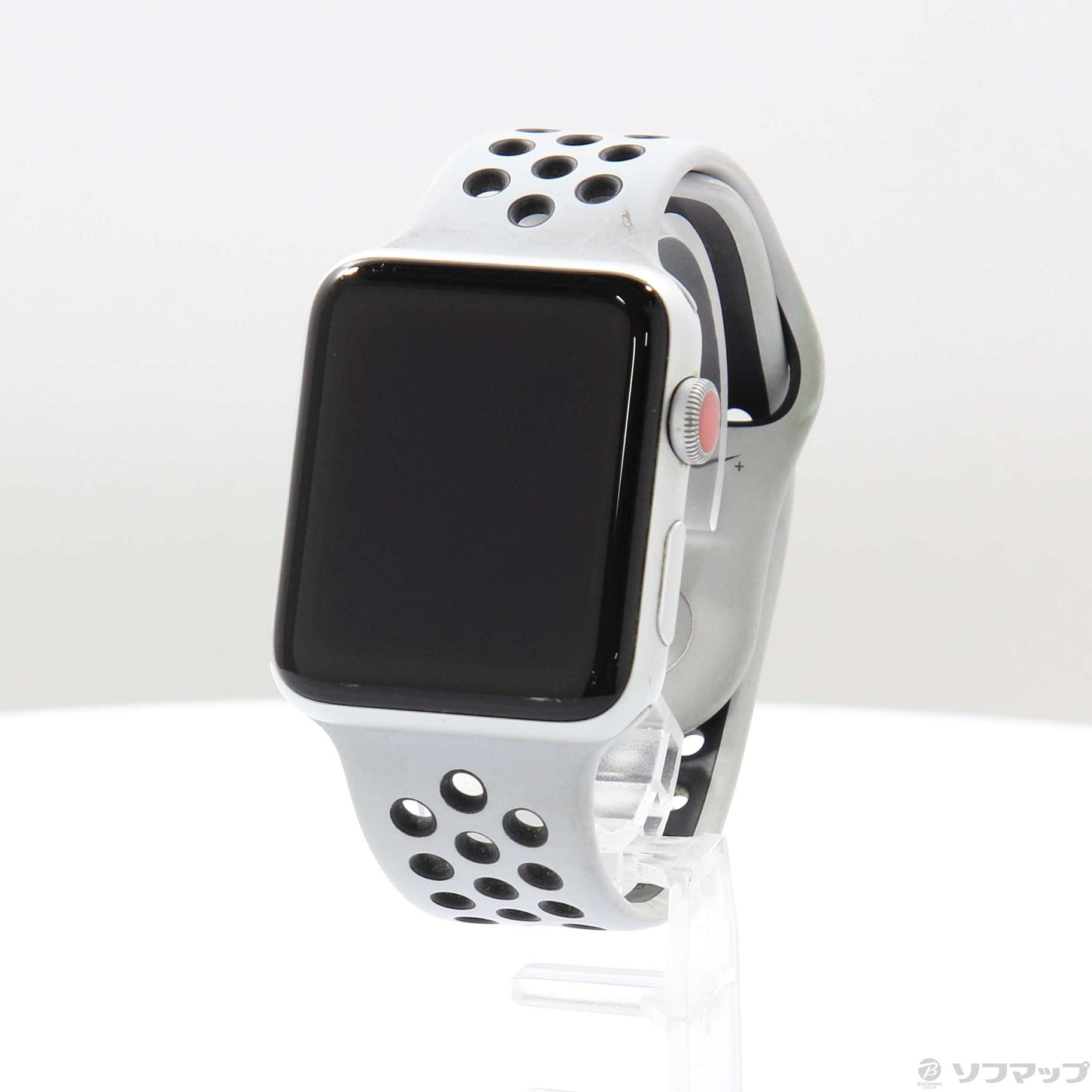 中古】Apple Watch Series 3 Nike+ GPS + Cellular 42mm シルバー