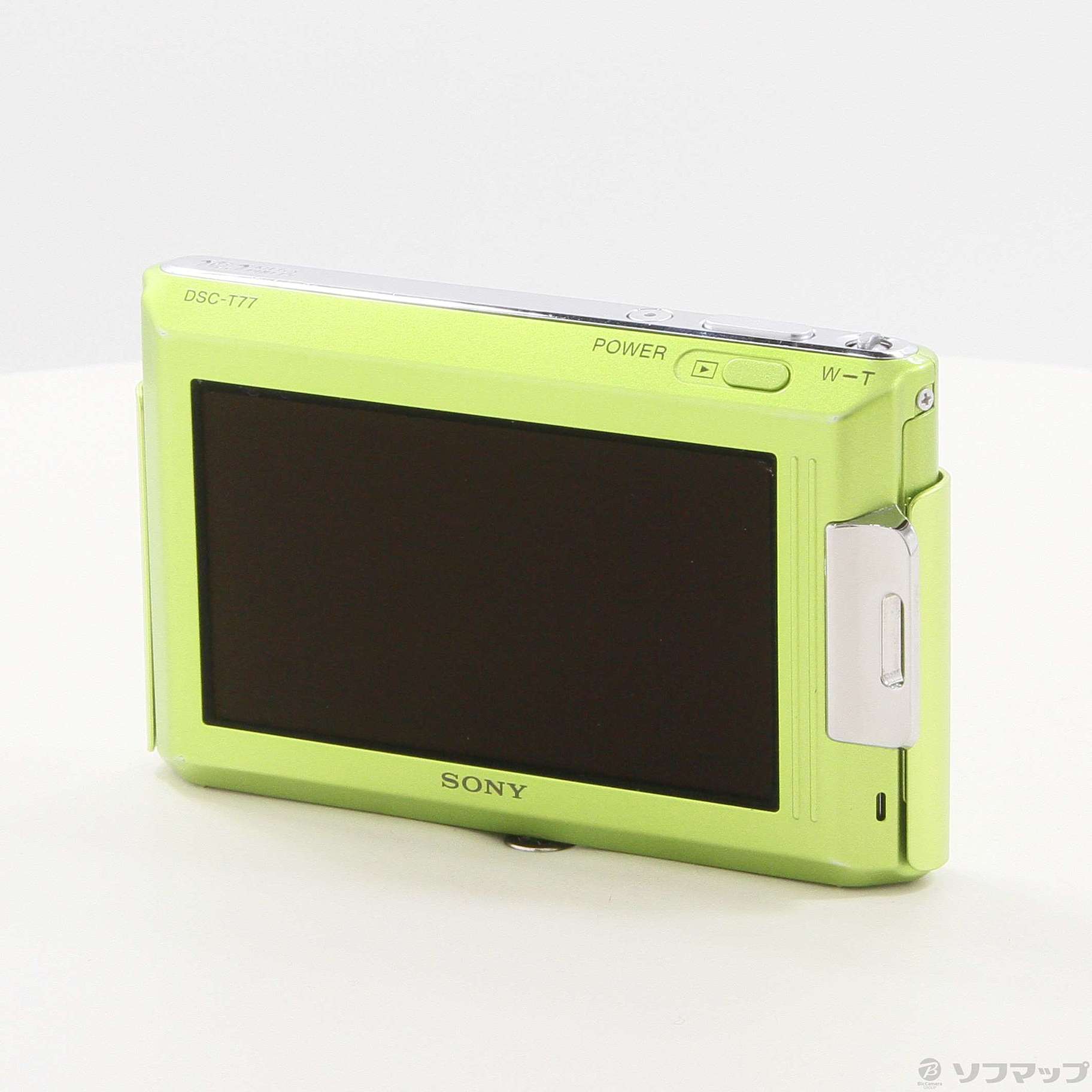 中古】CYBERSHOT DSC-T77 G (1010万画素／4倍ズーム／グリーン 