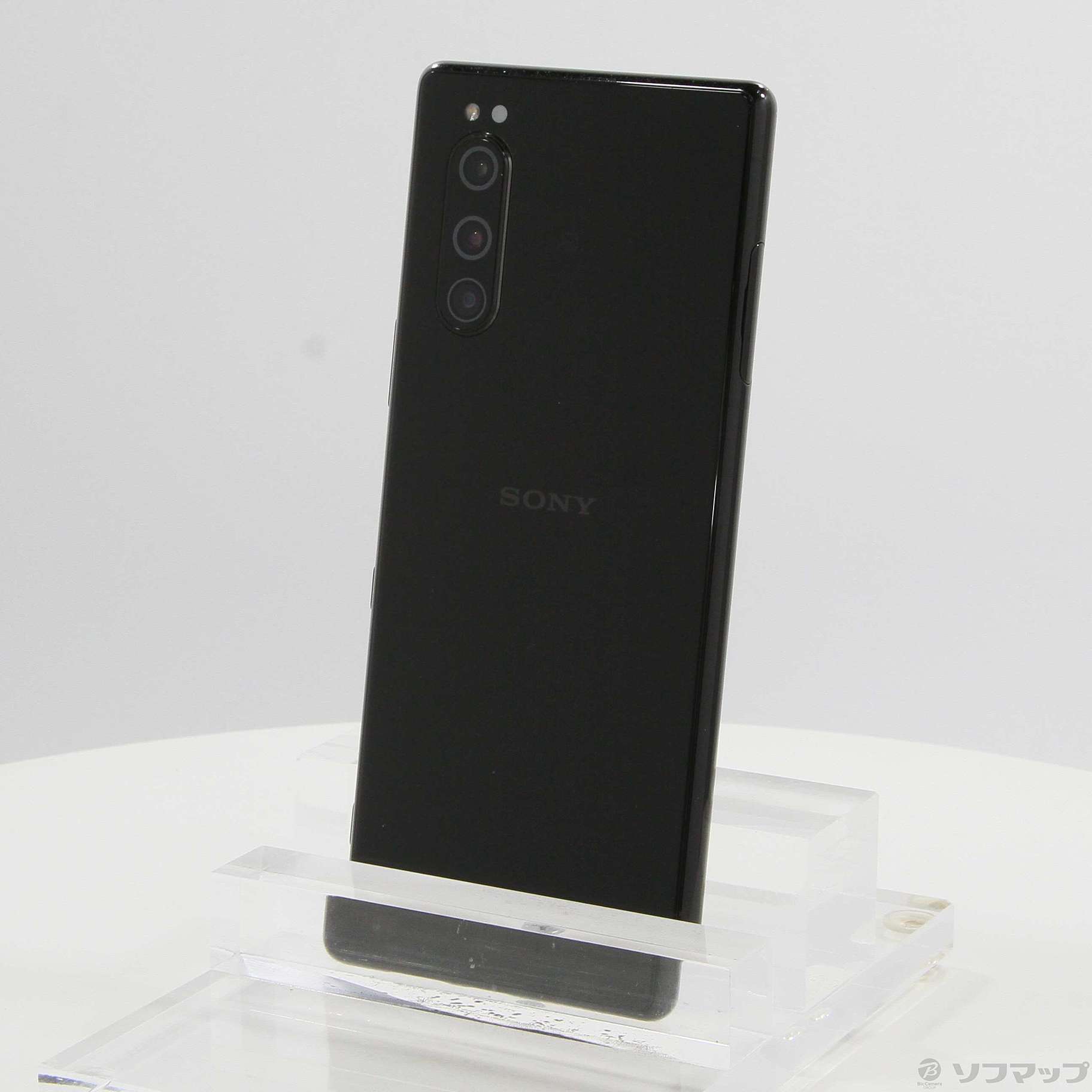 中古】Xperia 5 64GB ブラック SOV41 auロック解除SIMフリー