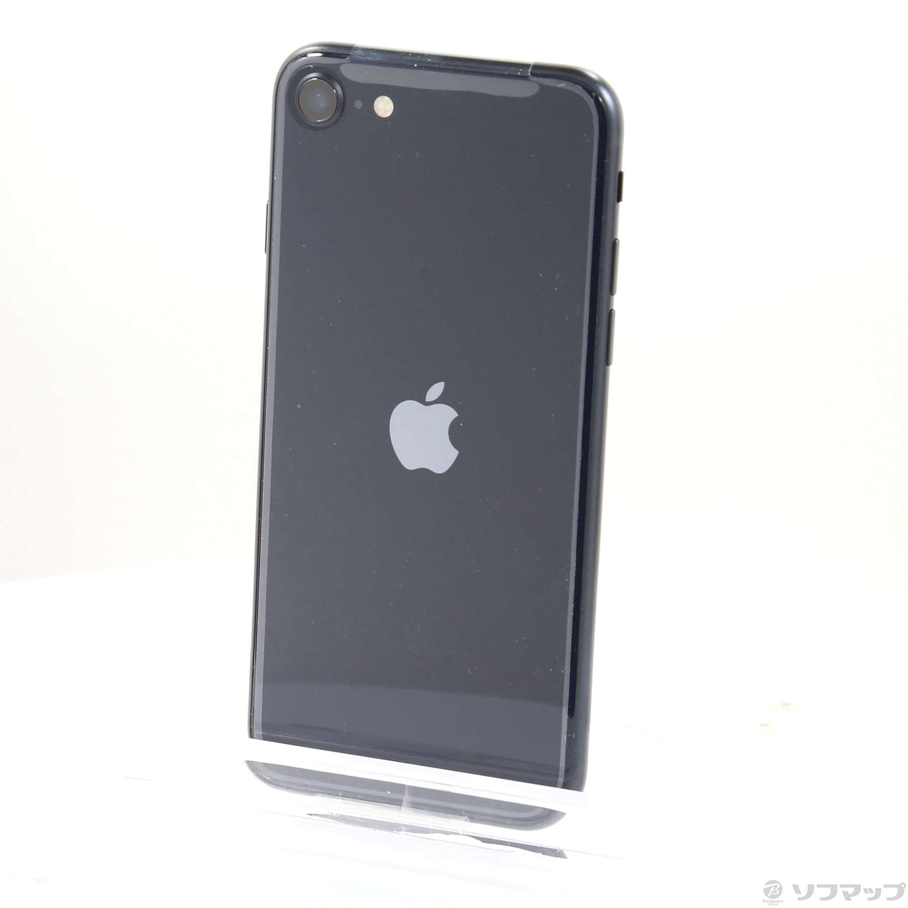 中古】iPhone SE 第3世代 256GB ミッドナイト MMYJ3J／A SIMフリー