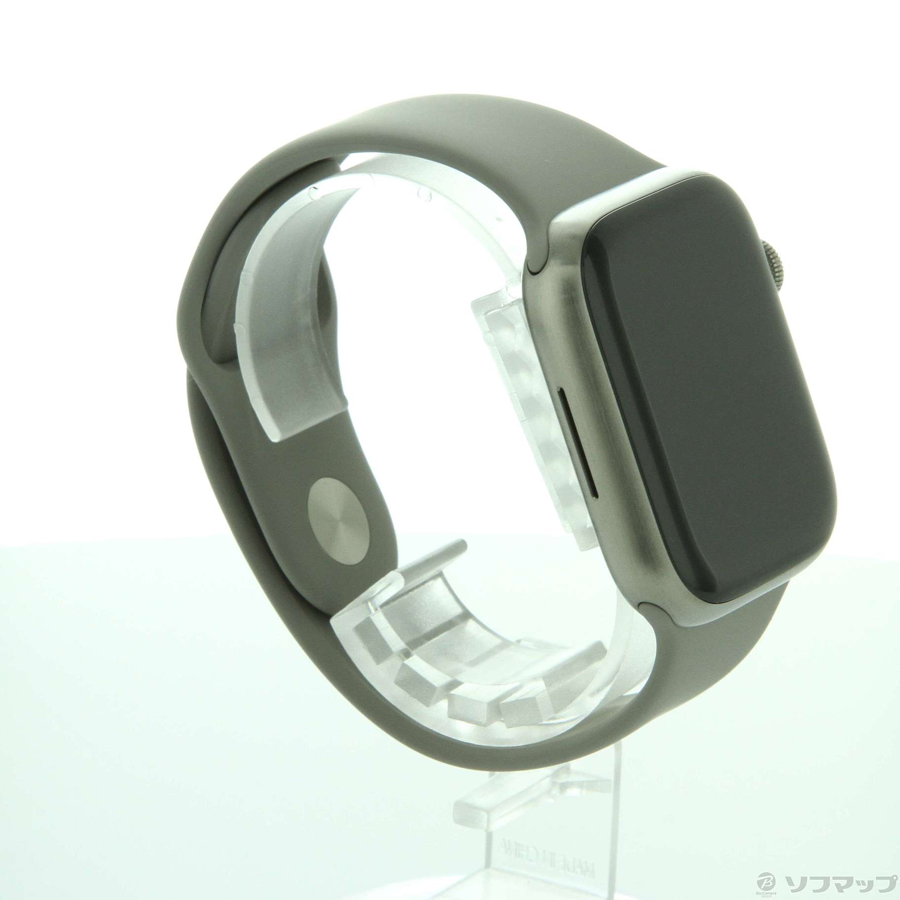 Apple Watch Series 7 GPS + Cellular 45mm チタニウムケース クレイスポーツバンド