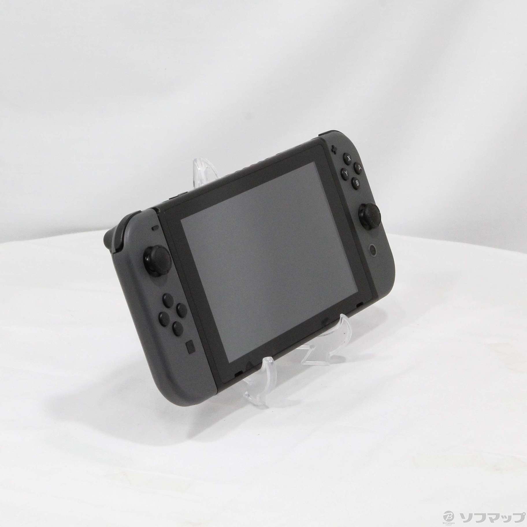 中古品〕 Nintendo Switch Joy-Con (L) ／ (R) グレー (2019年8月