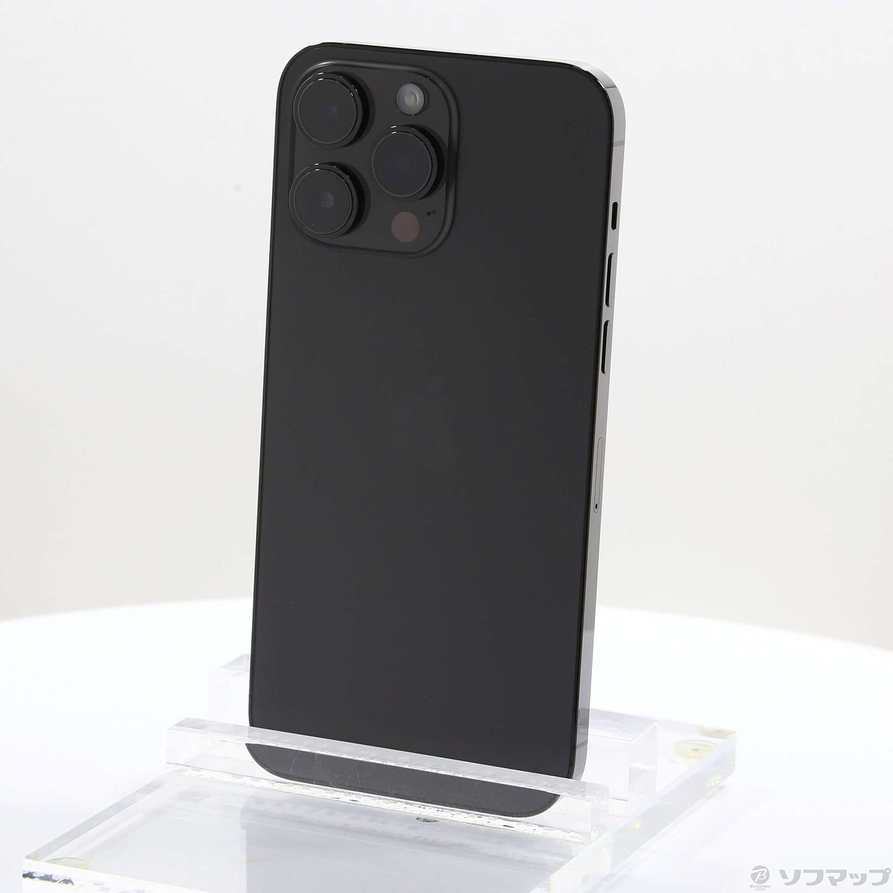 中古】iPhone14 Pro Max 256GB スペースブラック MQ9A3J／A SIMフリー