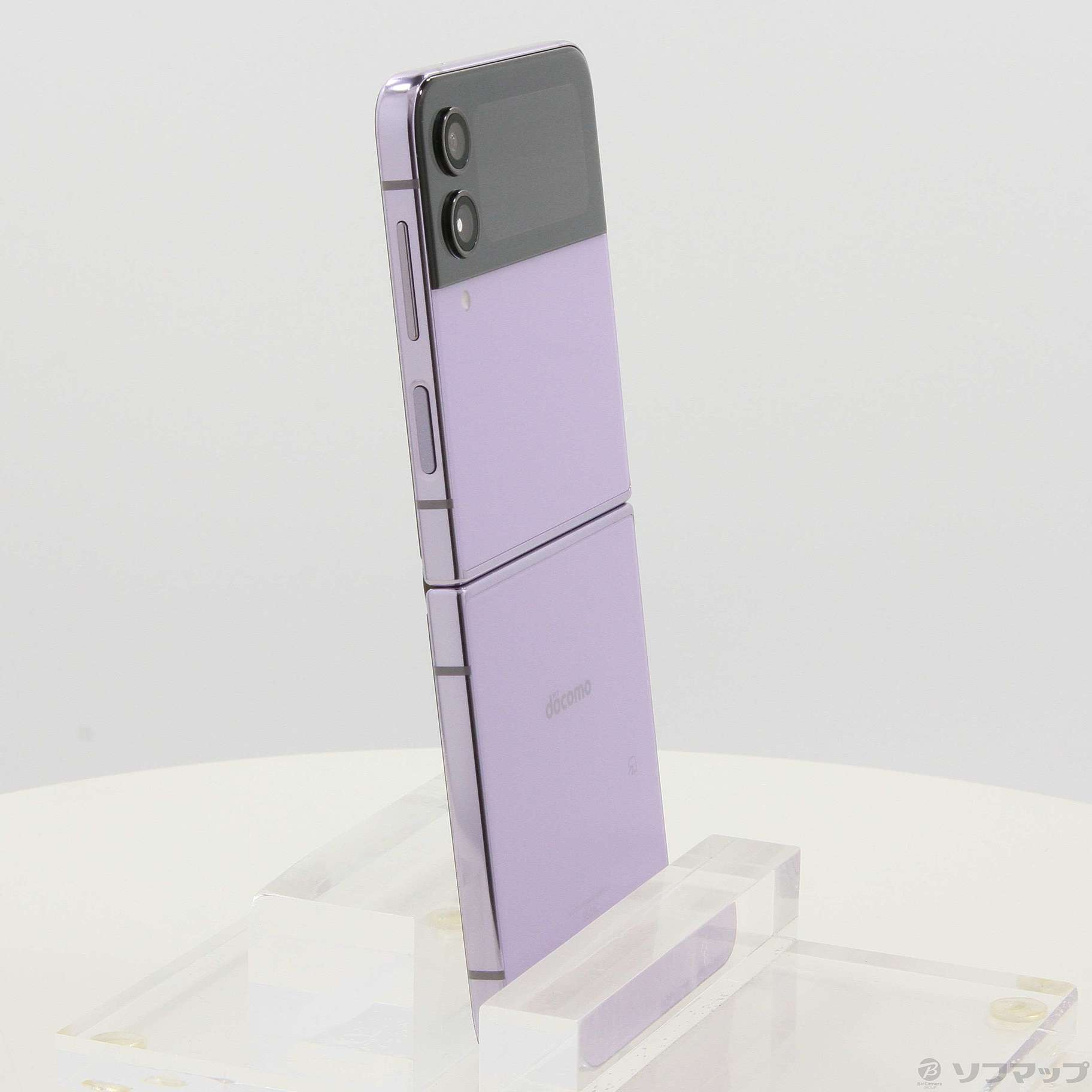 中古】Galaxy Z Flip4 128GB ボラパープル SC-54C docomoロック解除SIM