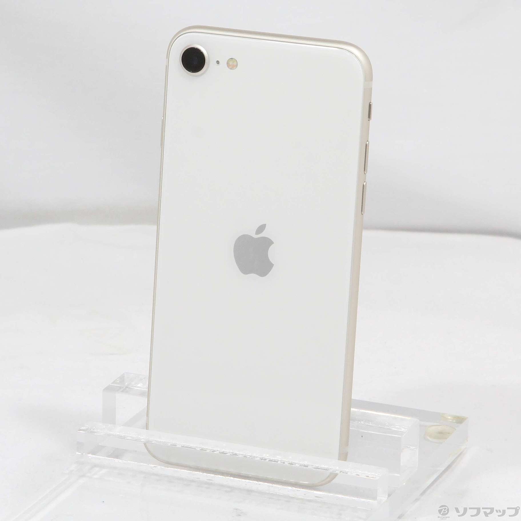 中古】iPhone SE 第3世代 64GB スターライト MMYD3J／A SIMフリー