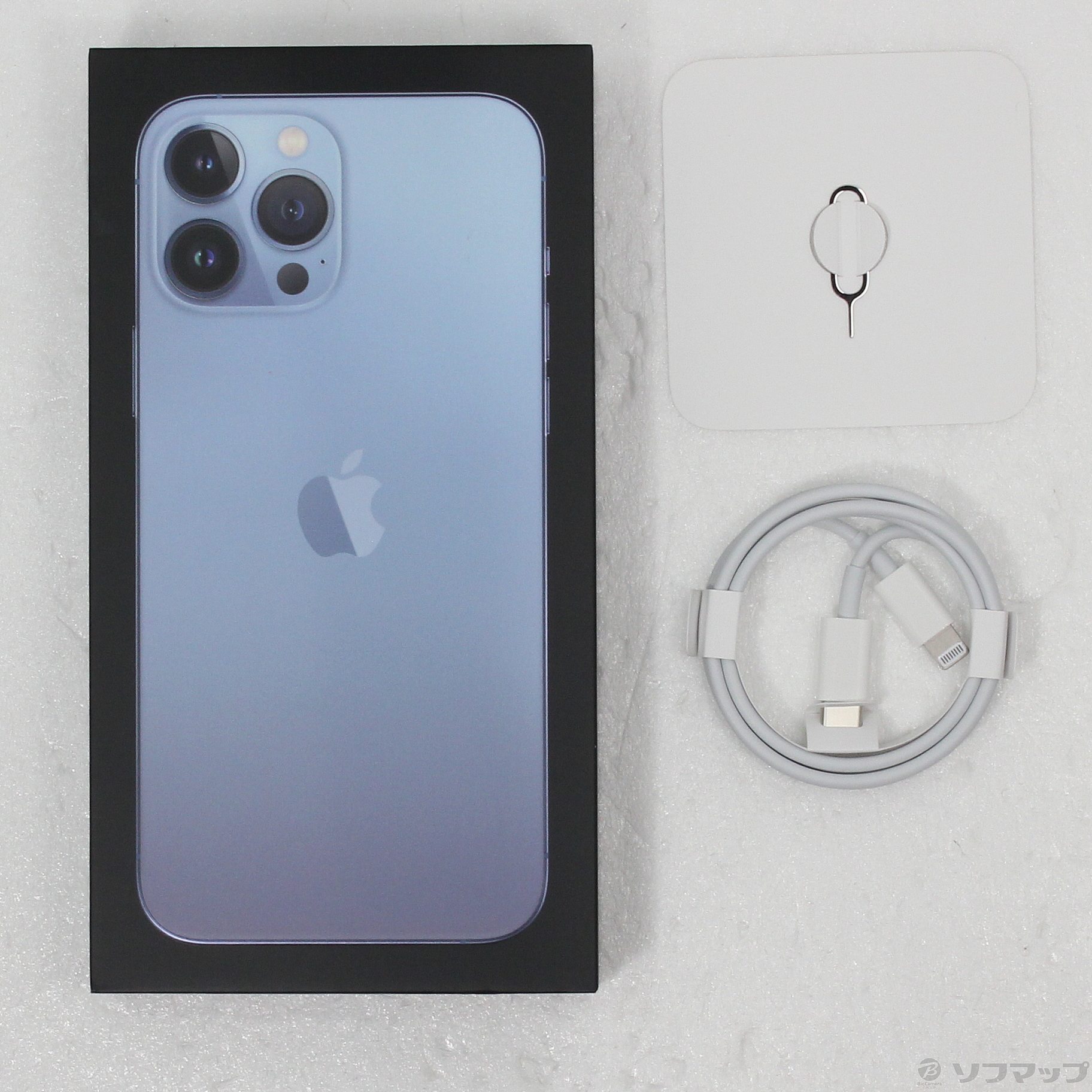 中古】iPhone13 Pro Max 256GB シエラブルー MLJD3J／A SIMフリー [2133051616888] -  リコレ！|ビックカメラグループ ソフマップの中古通販サイト