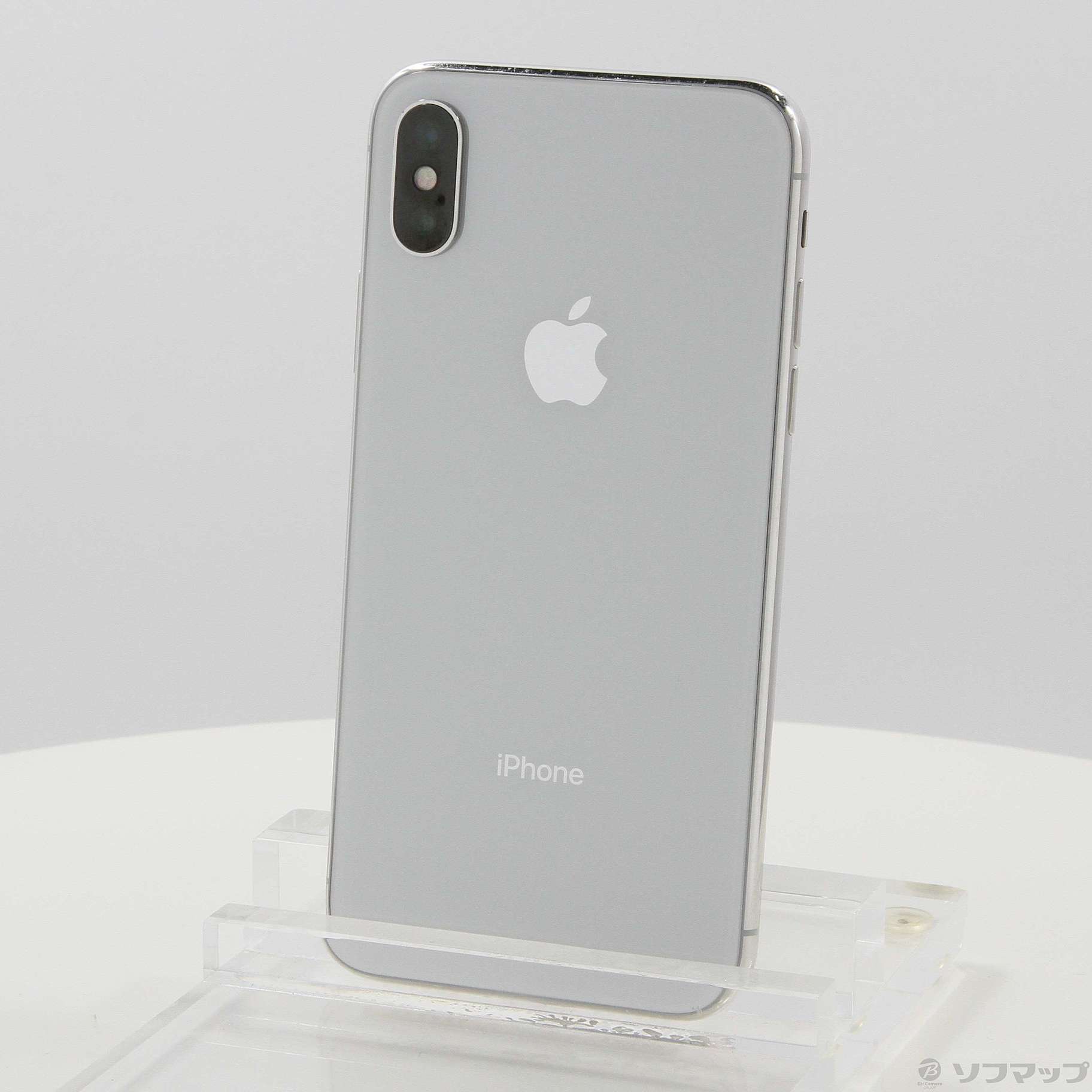 中古】iPhoneX 64GB シルバー MQAY2J／A SIMフリー [2133051620687