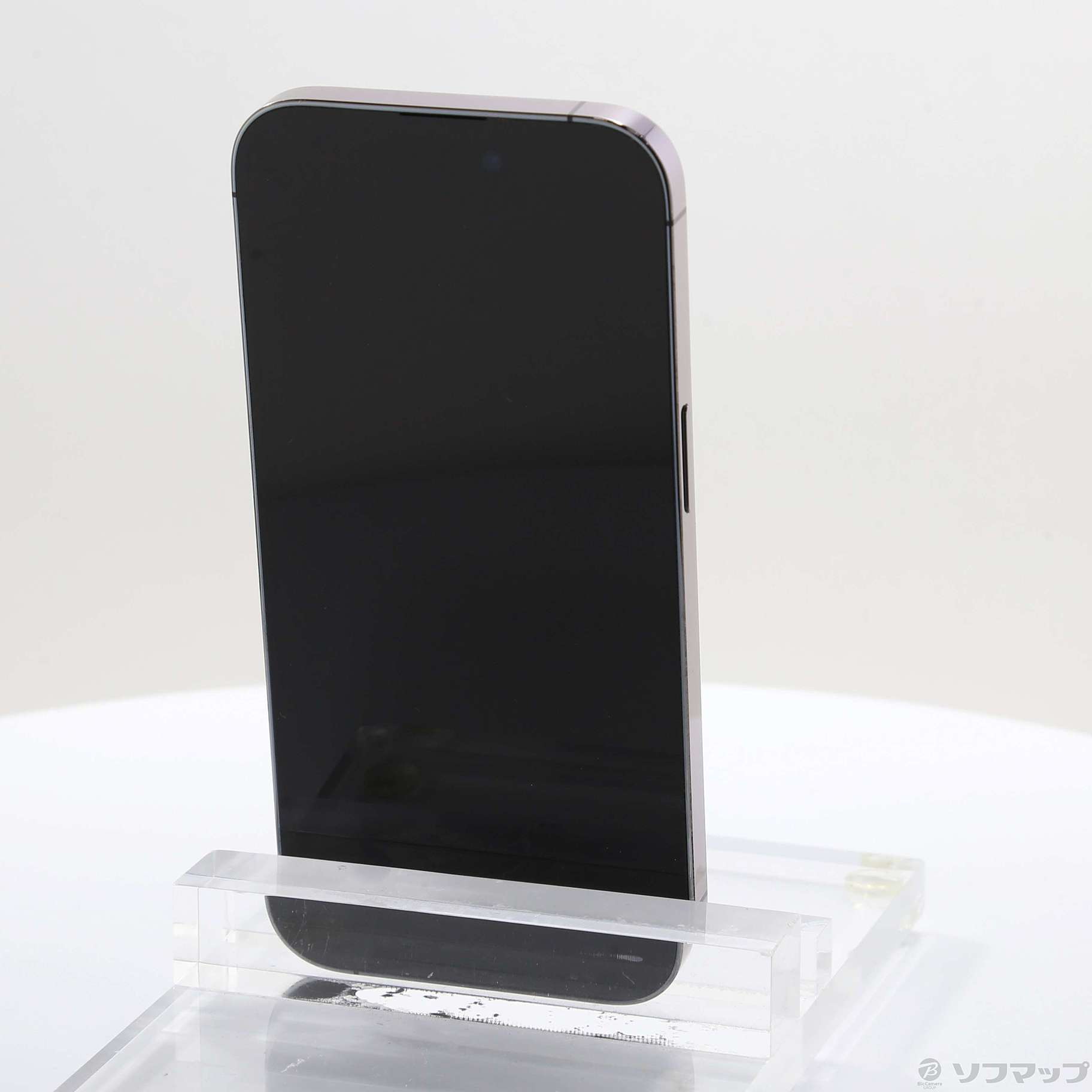 中古】セール対象品 iPhone14 Pro 128GB ディープパープル MQ0F3J／A 
