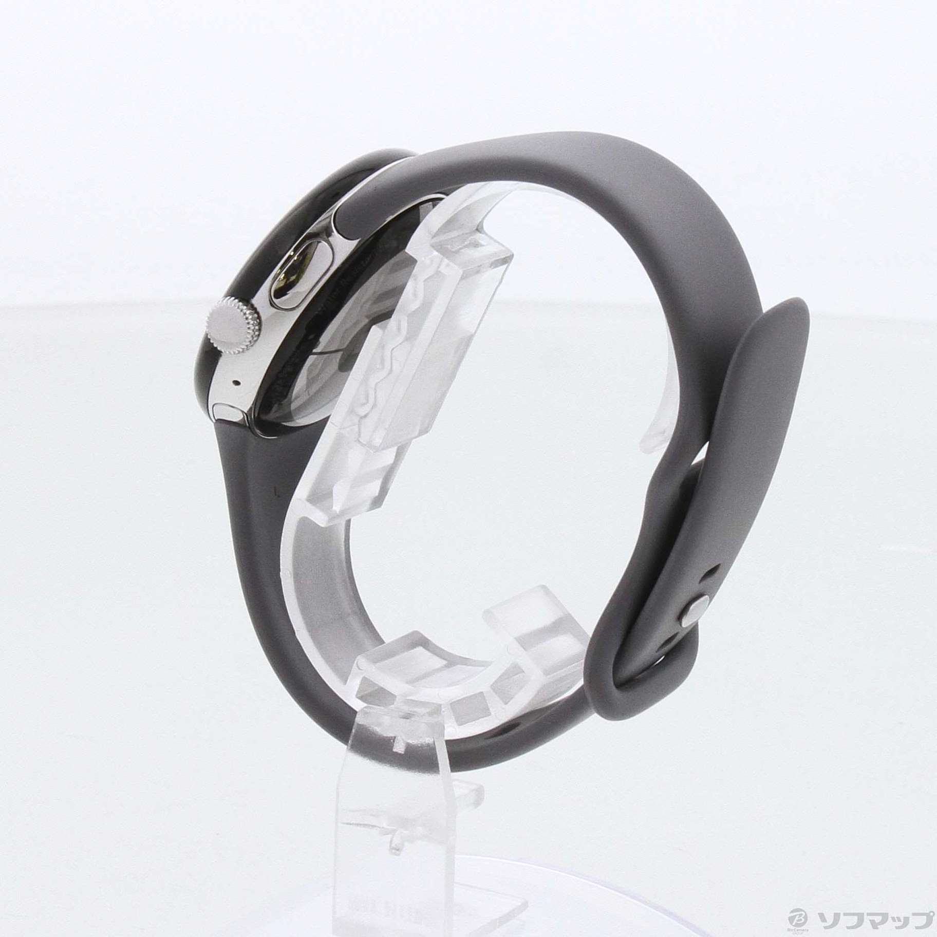 中古】Google Pixel Watch Polished Silver ステンレス ケース／Charcoal アクティブ バンド GA03305- TW [2133051623213] - リコレ！|ビックカメラグループ ソフマップの中古通販サイト