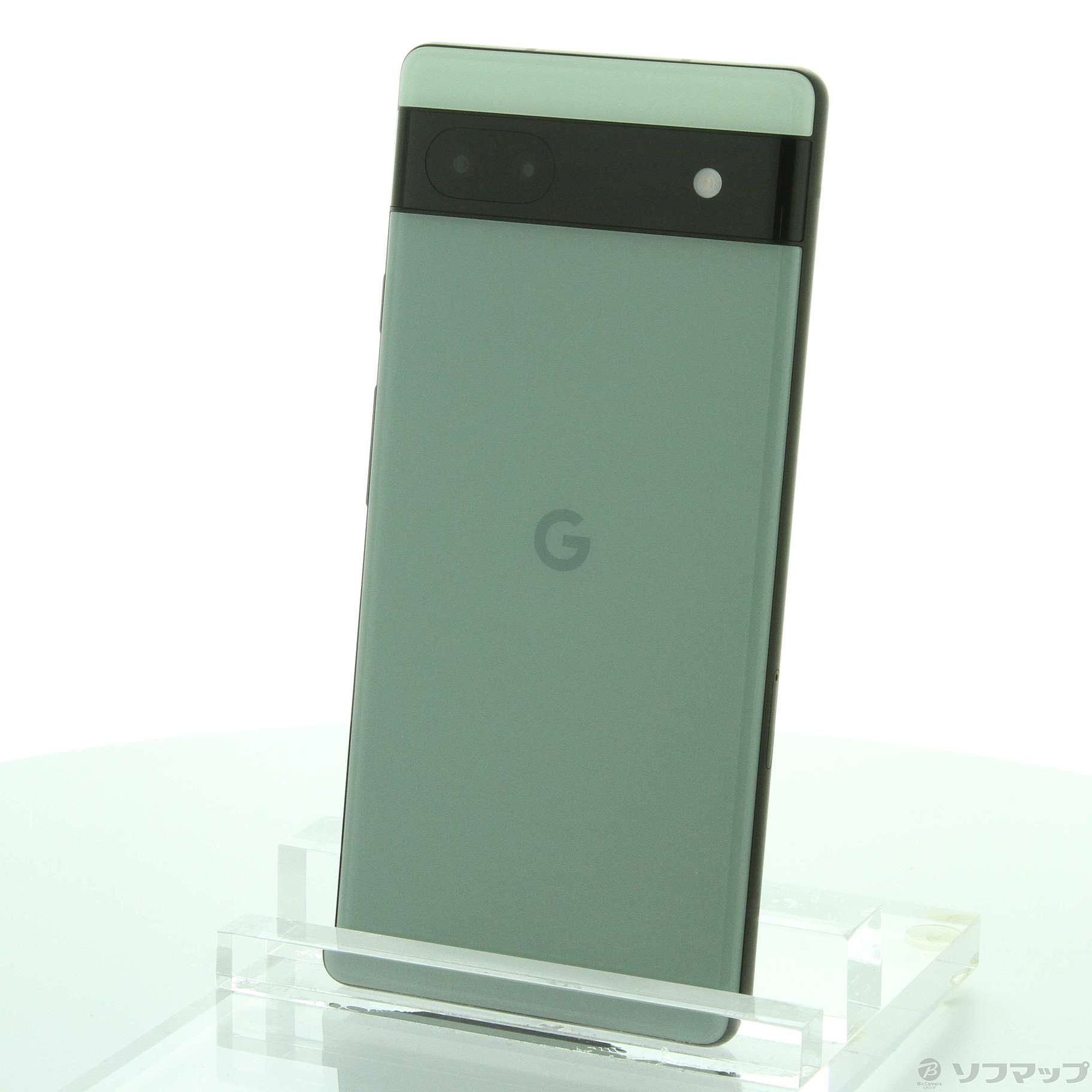 中古】Google Pixel 6a 128GB セージ GB17L auロック解除SIMフリー