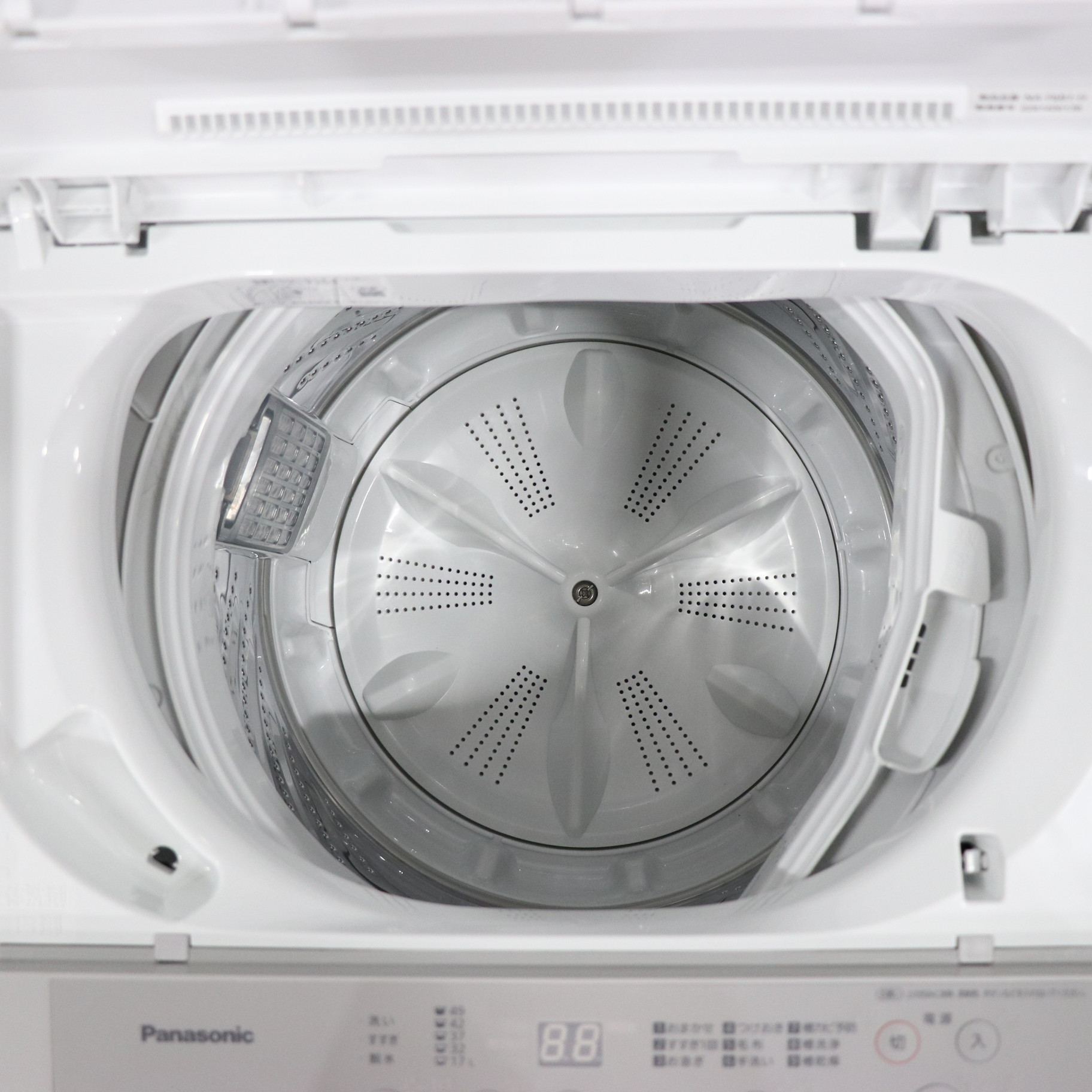 全自動洗濯機 6.0kg サンドグレー パナソニック NA-F6B1-H - 生活家電