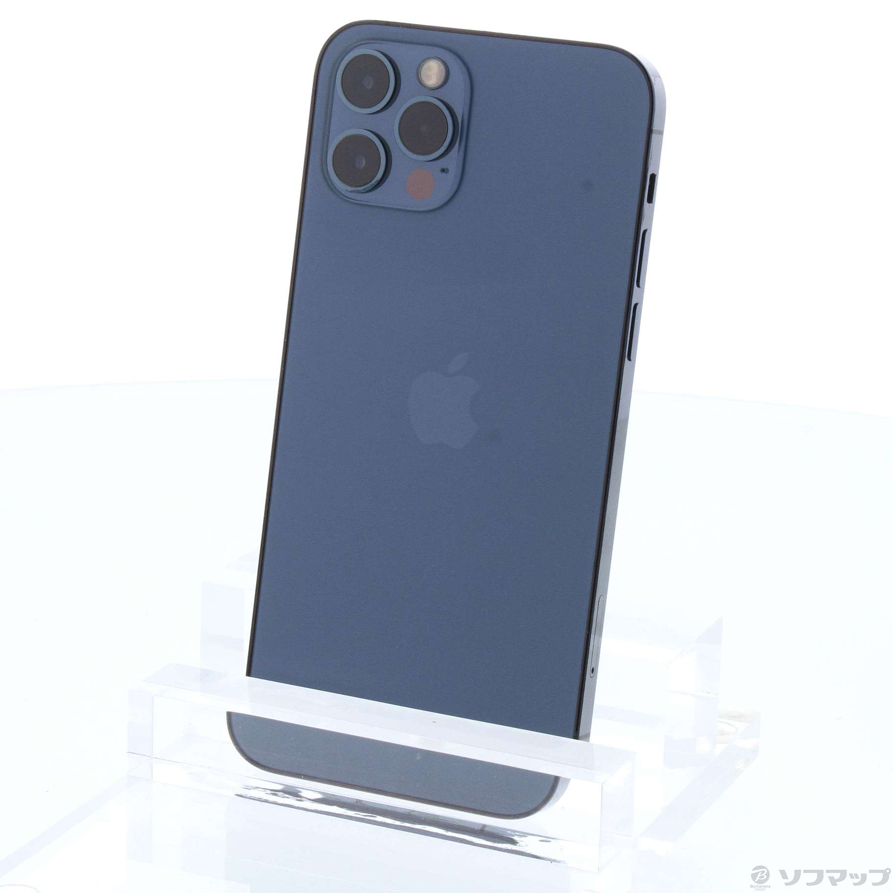 (中古)Apple iPhone12 Pro 256GB パシフィックブルー MGMD3J/A SIMフリー(349-ud)