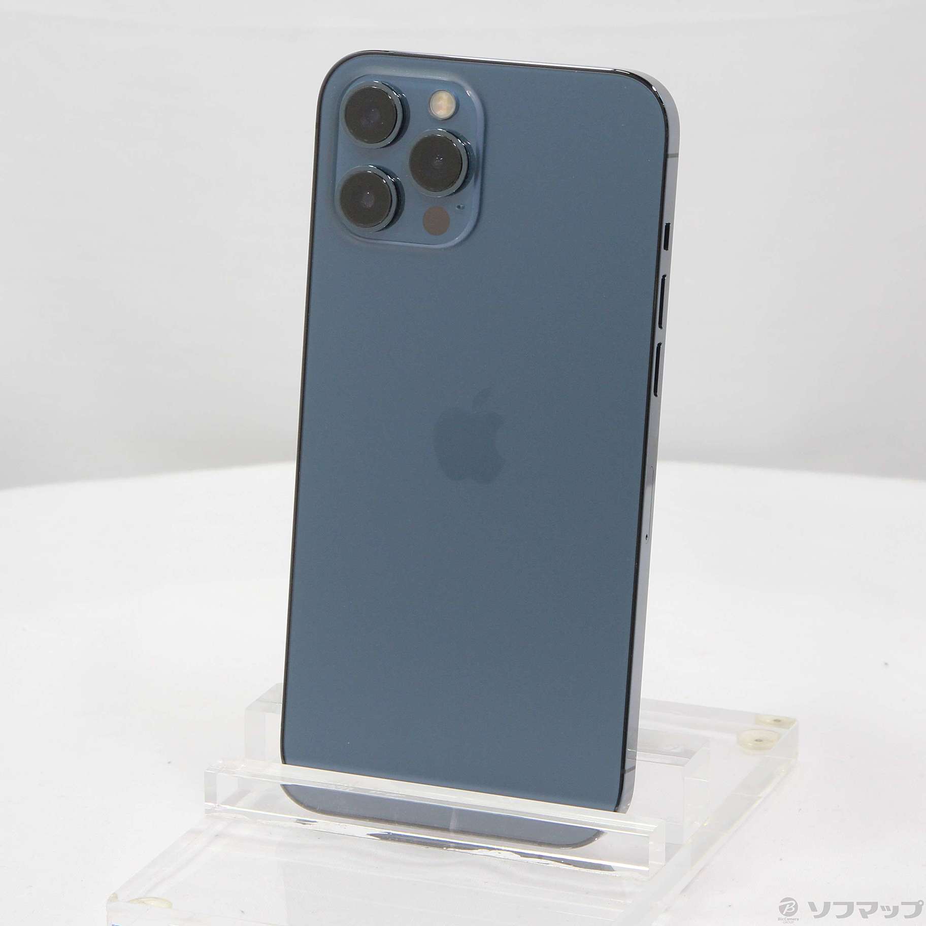 中古】iPhone12 Pro Max 512GB パシフィックブルー MGD63J／A SIM 