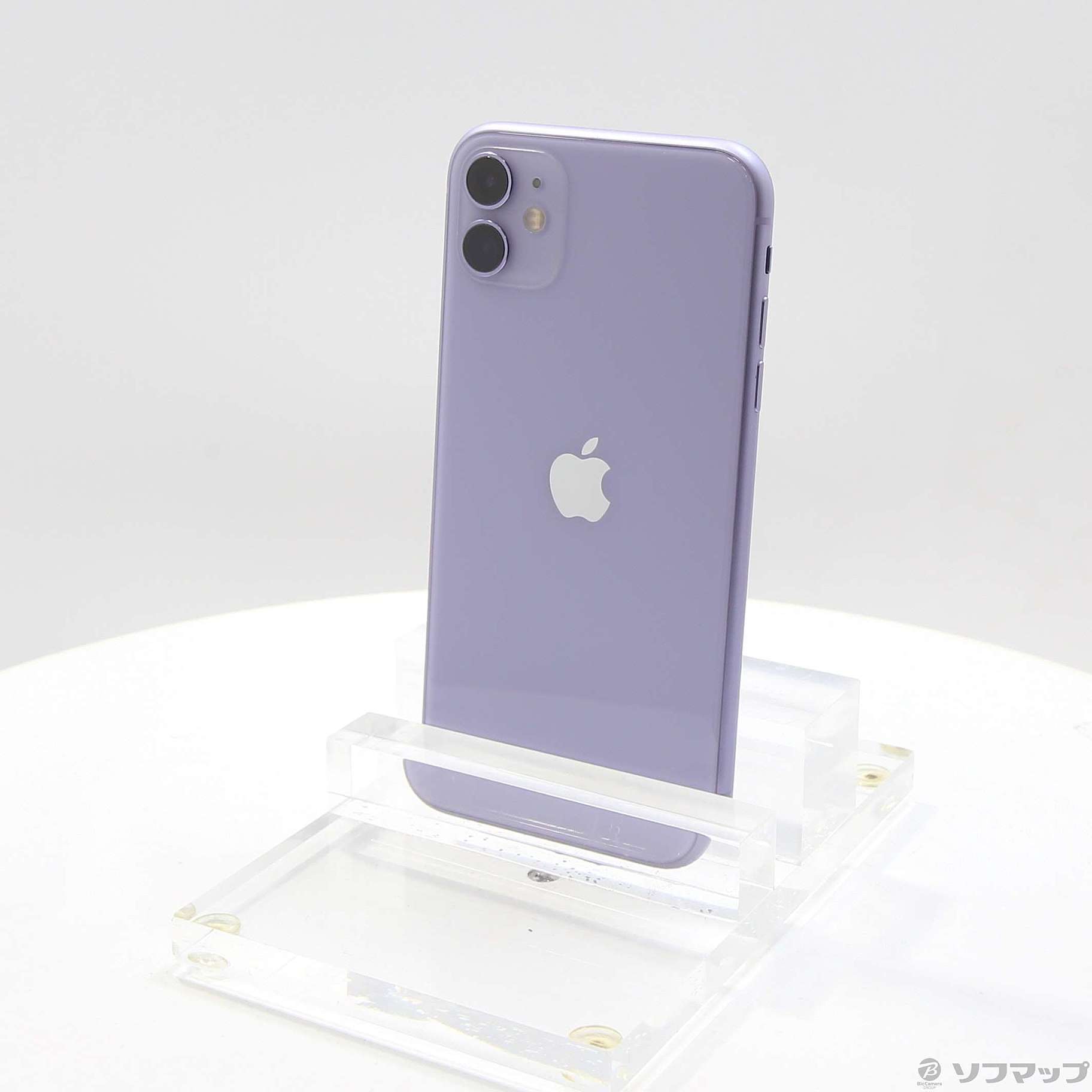 中古】iPhone11 128GB パープル MWM52J／A SIMフリー [2133051642924